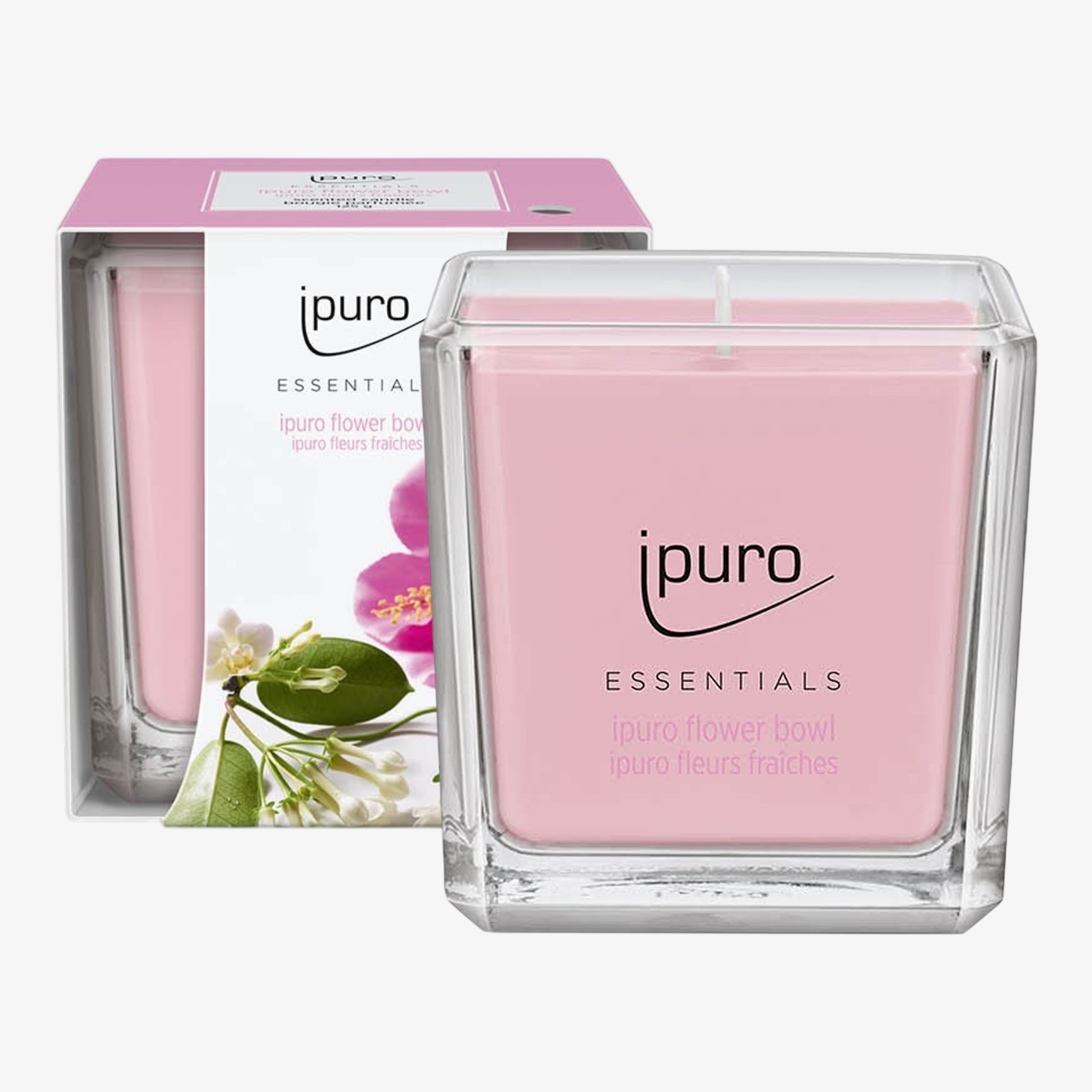 ipuro ESSENTIALS Duftkerze Flower Bowl