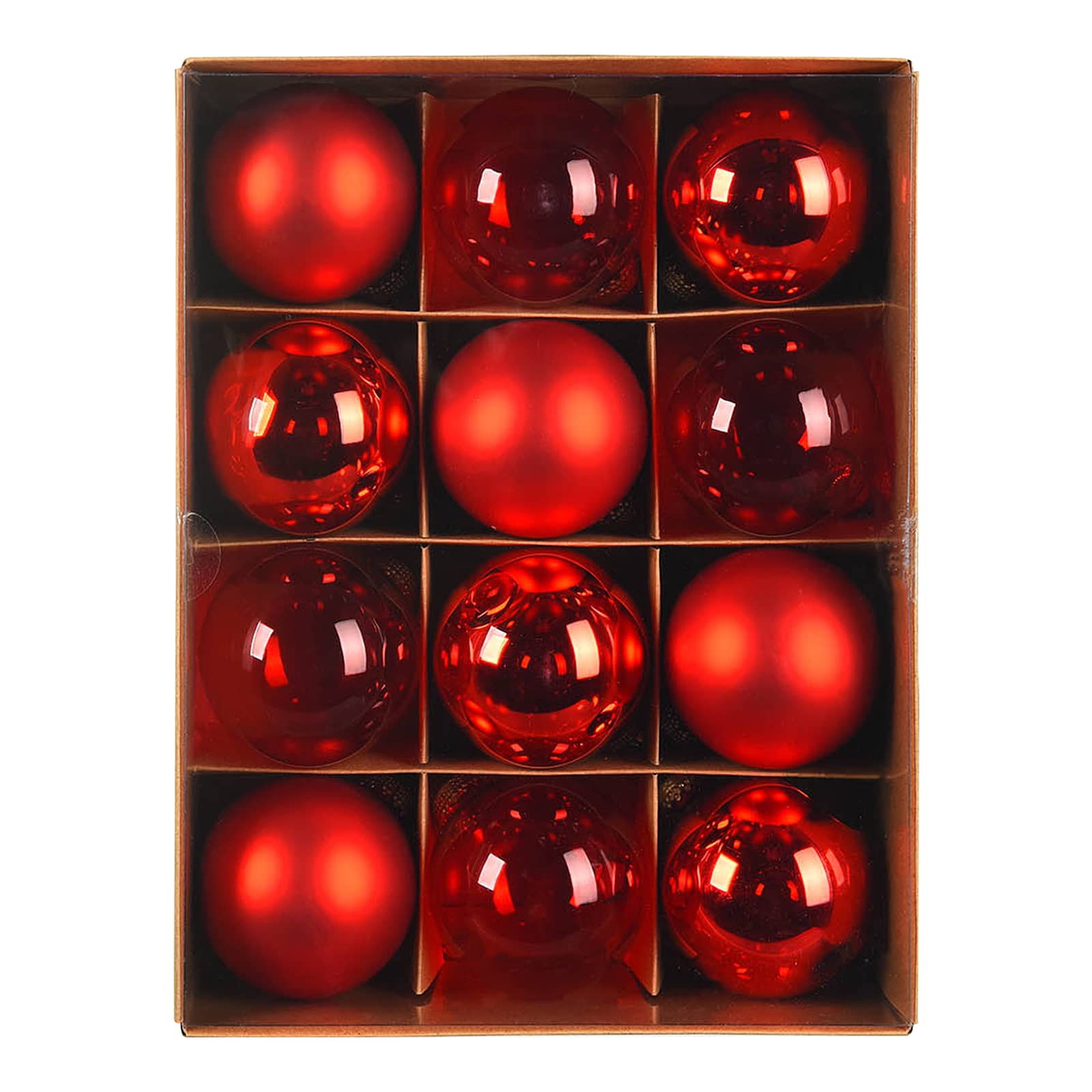 Glas-Weihnachtskugel-Set