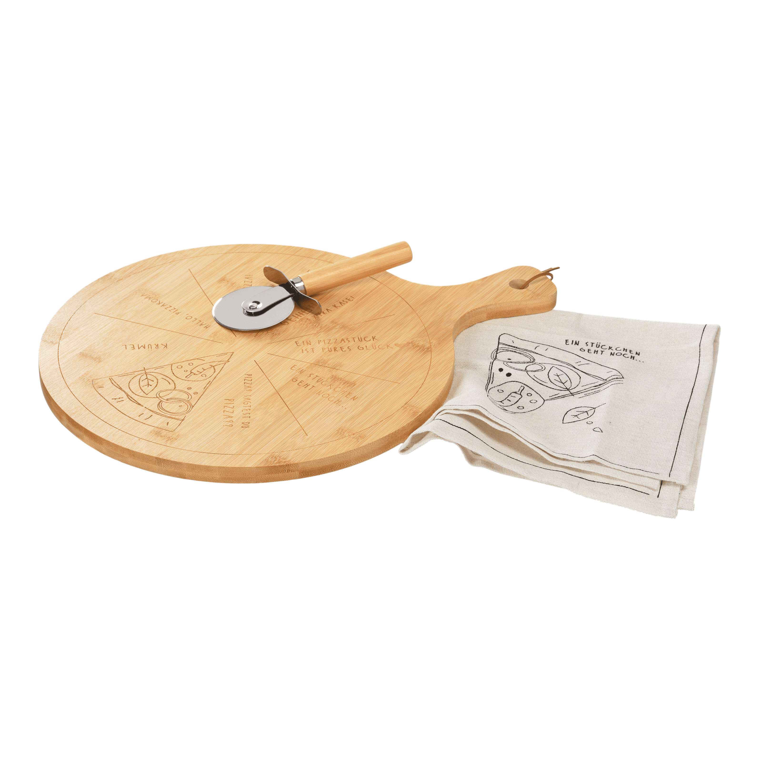 Geschenk-Set Pizza Board