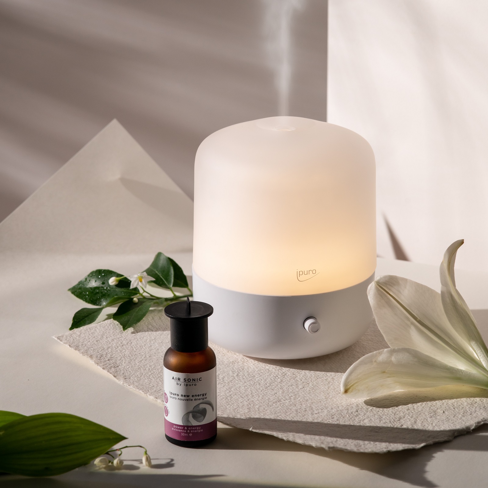 ipuro AIR SONIC Elektrischer Aroma-Diffusor Aroma Mood