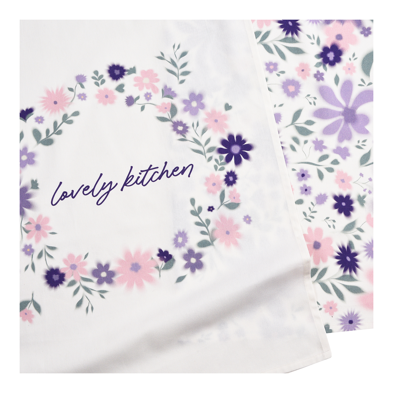 Geschirrtuch-Set Flora