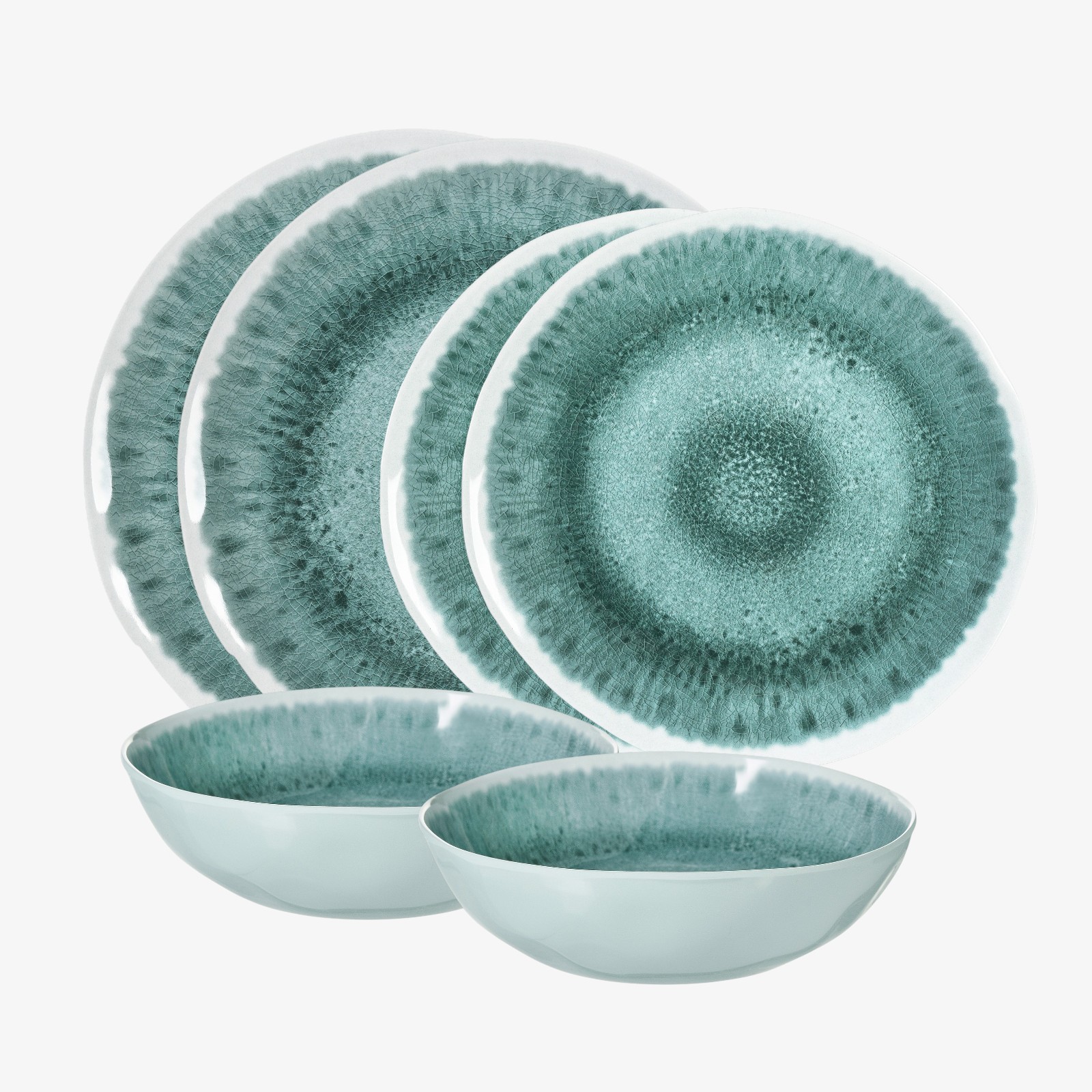 Melamin-Geschirr-Set