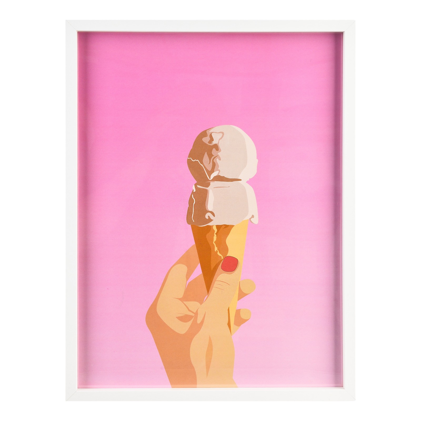 Wandbild Eis