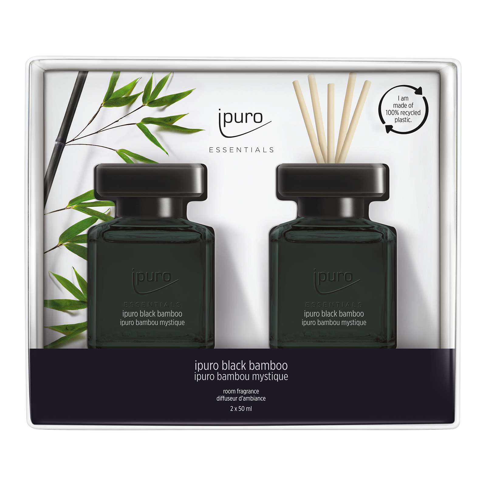 ESSENTIALS Raumduft-Set Black Bamboo