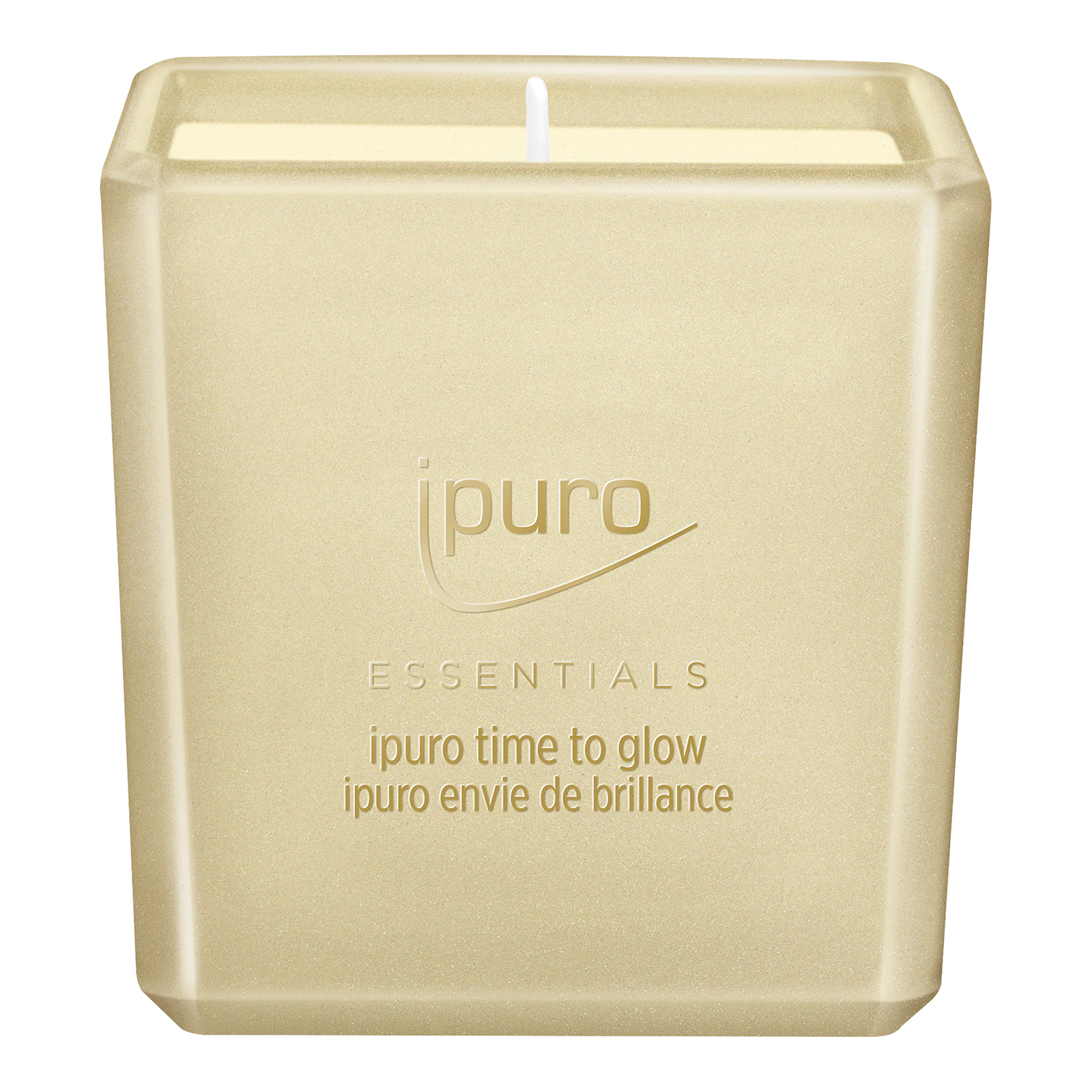 ipuro ESSENTIALS Duftkerze Time to glow