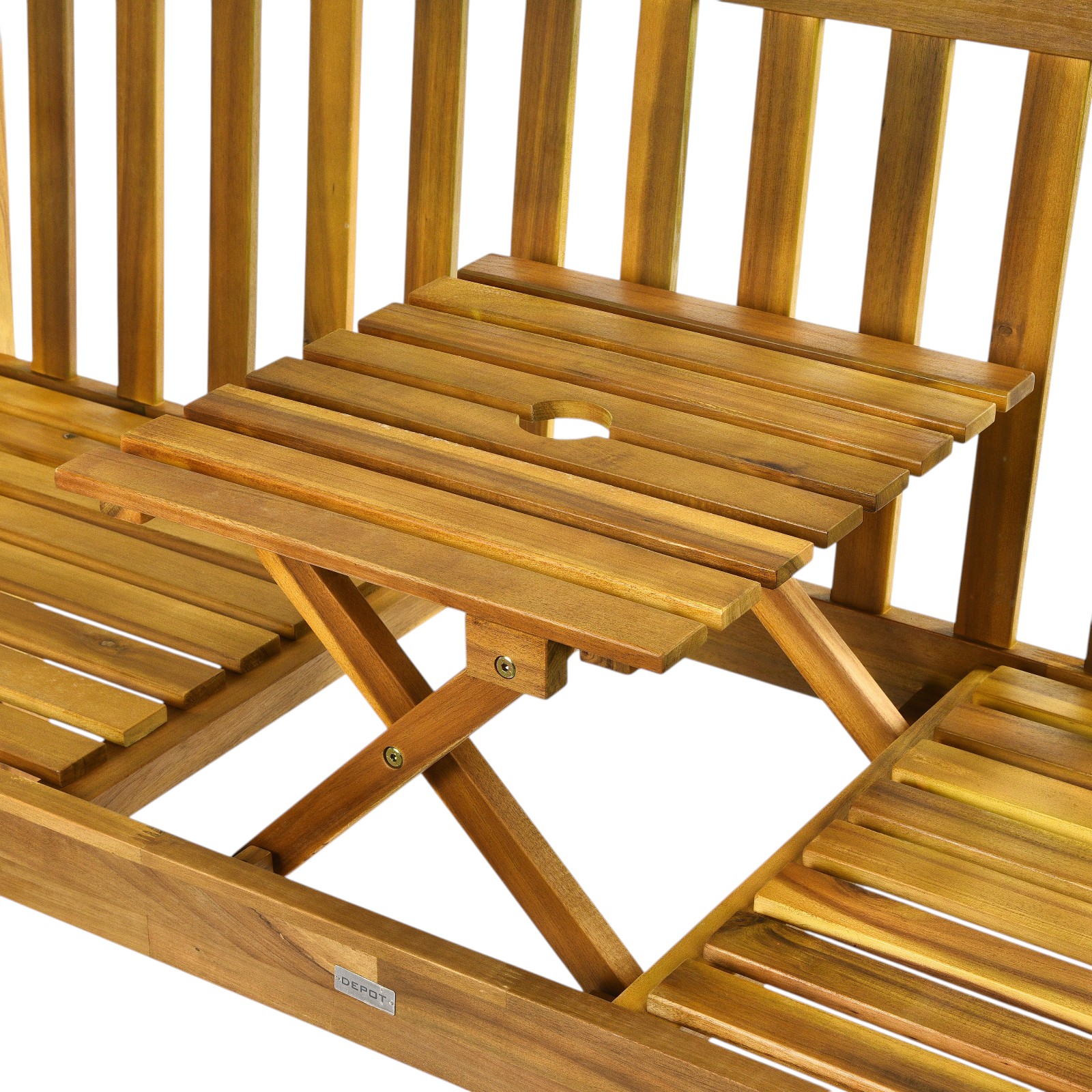 Outdoor-Bank Marta mit Tischfunktion