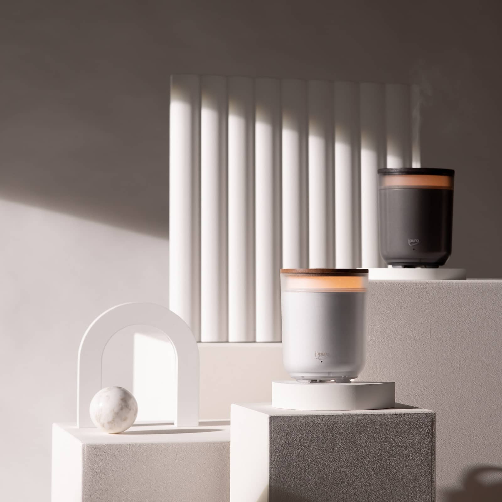 AIR SONIC Elektrischer Aroma-Diffusor Aroma Candle