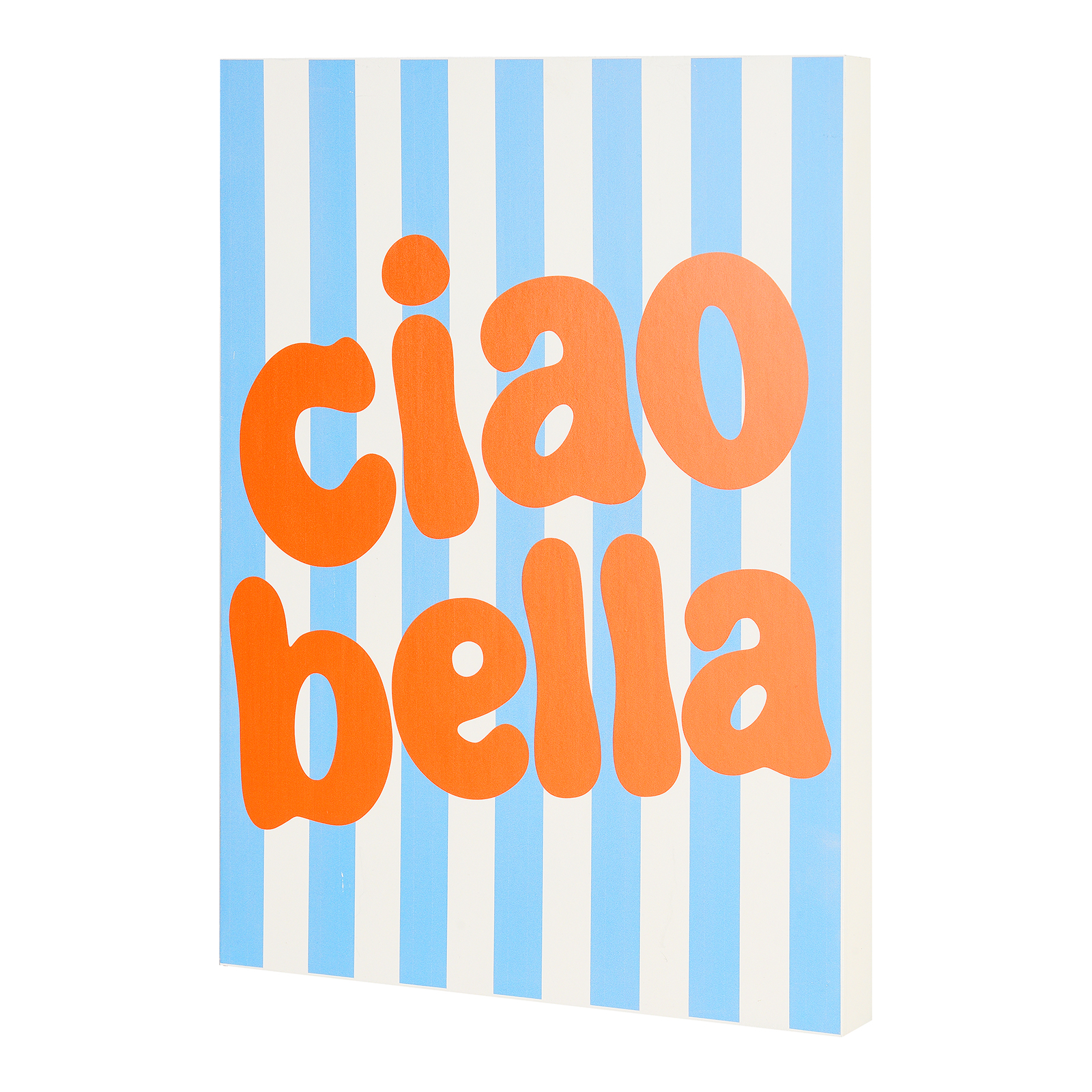 Holz-Wandbild Ciao Bella