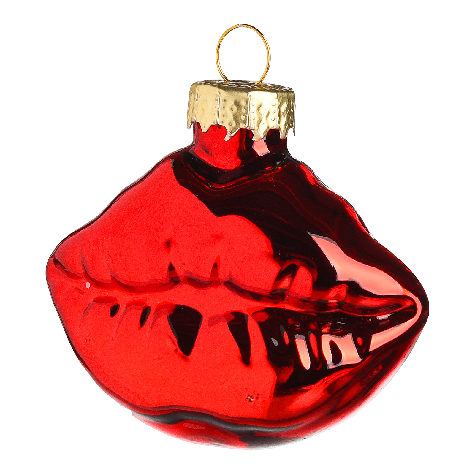 Glas-Deko-Anhänger Lippen