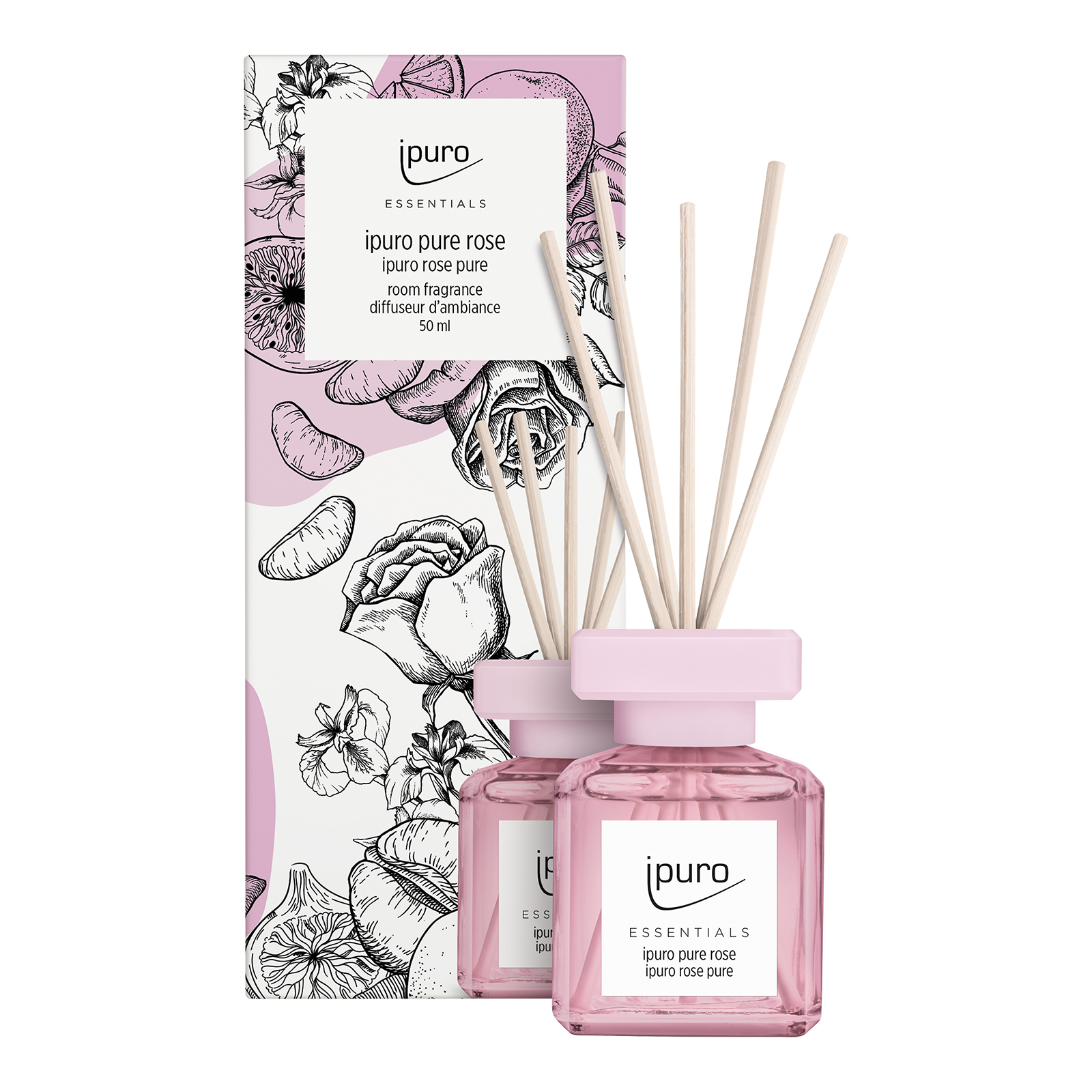 ipuro ESSENTIALS Raumduft Pure Rose
