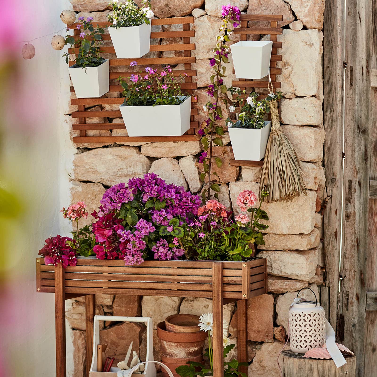 Hänge-Blumenkasten Lucy, outdoorgeeignet