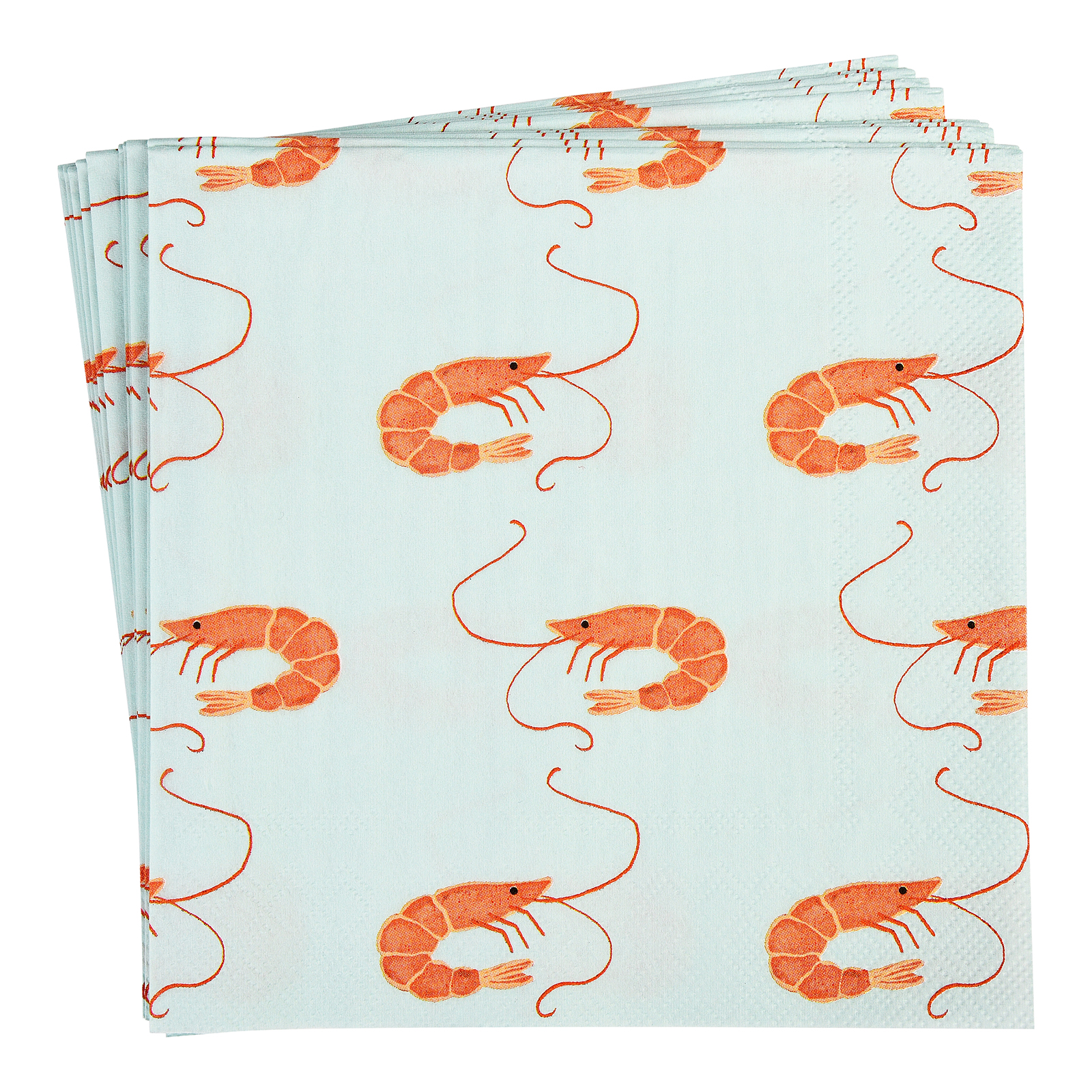 Servietten Shrimp