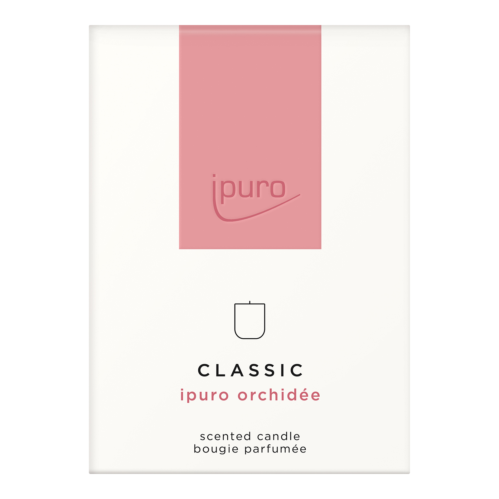 ipuro CLASSIC Duftkerze Orchidée