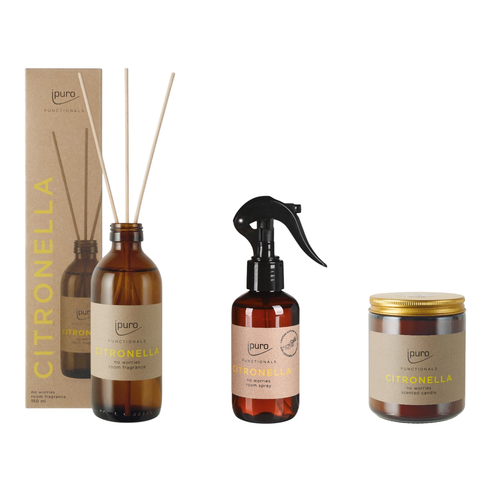 ipuro FUNCTIONALS Set Citronella
