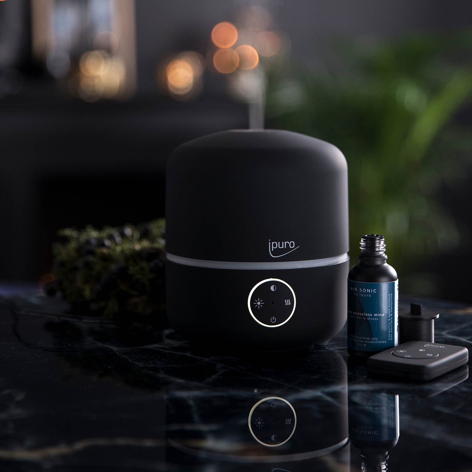 ipuro AIR SONIC Elektrischer Aroma-Diffusor Good Mood