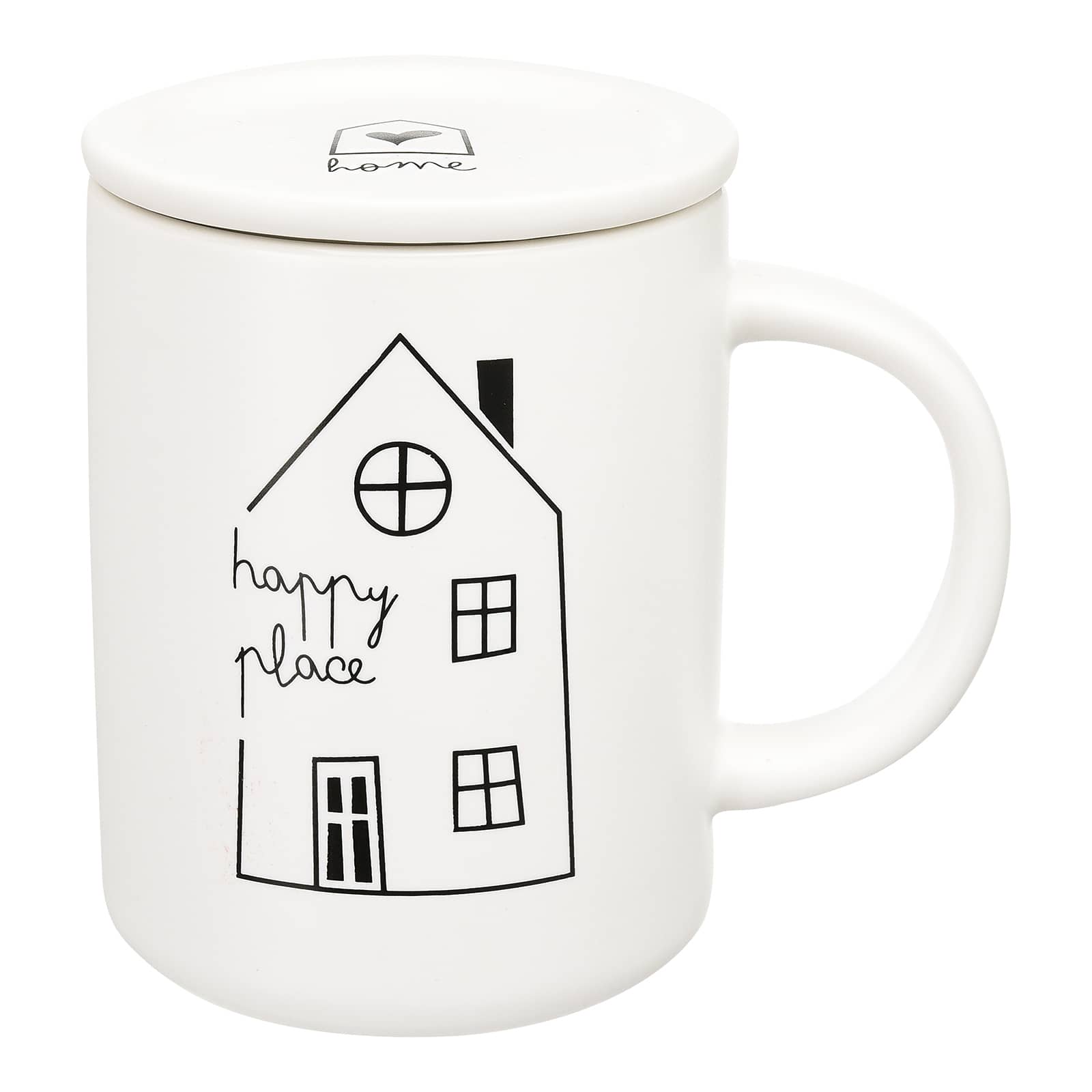 Tasse Home mit Deckel