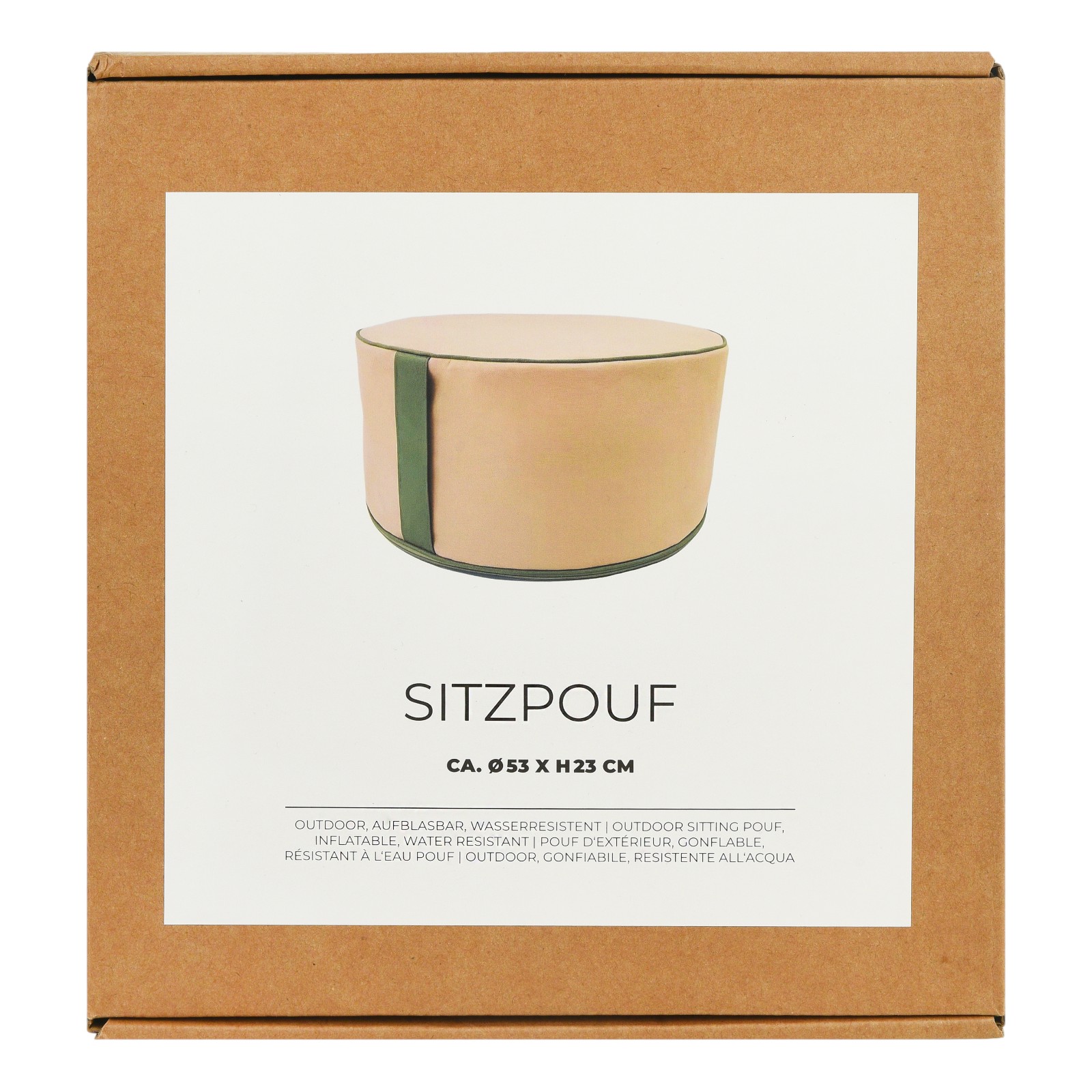 Outdoor-Sitzpouf