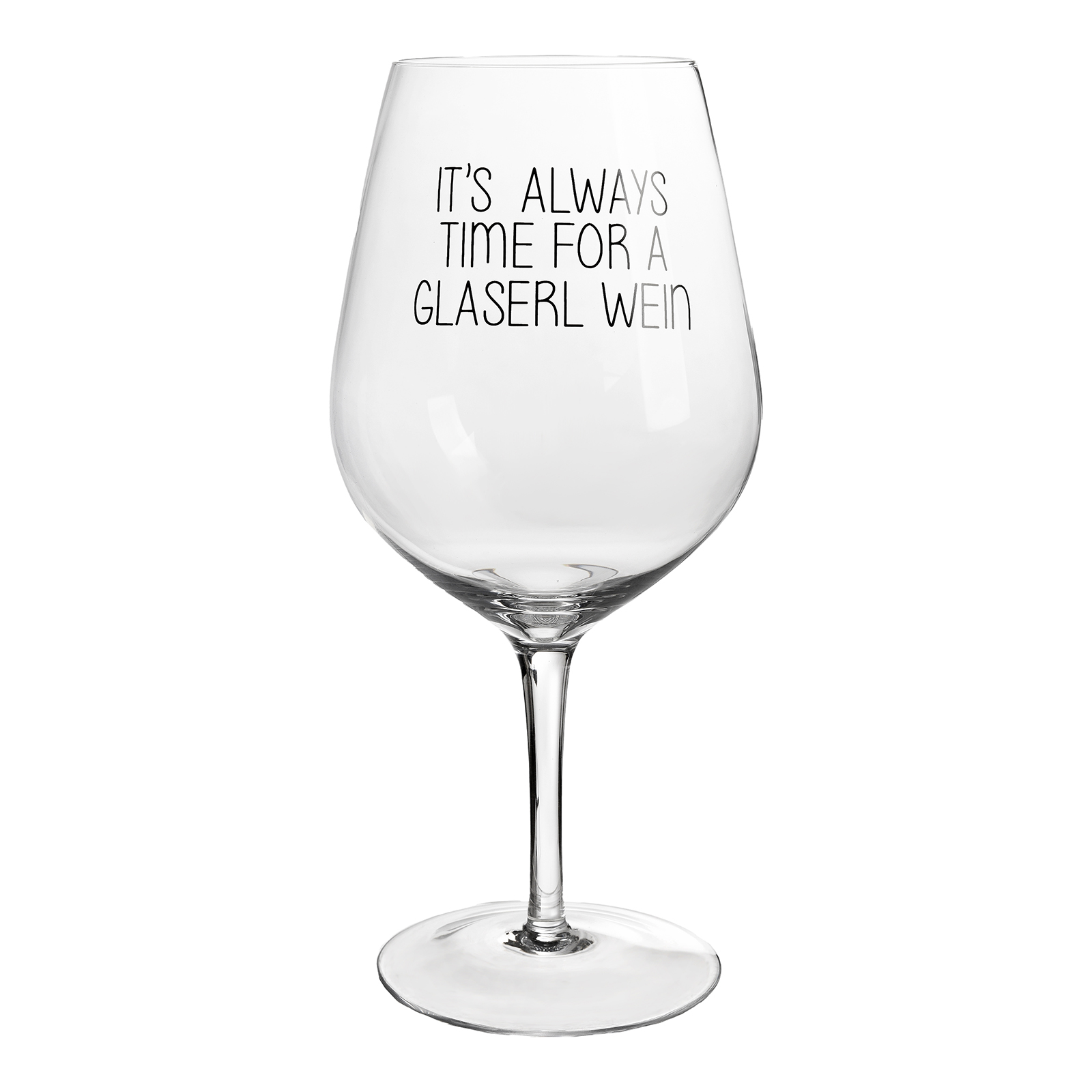 XL-Weinglas Always time