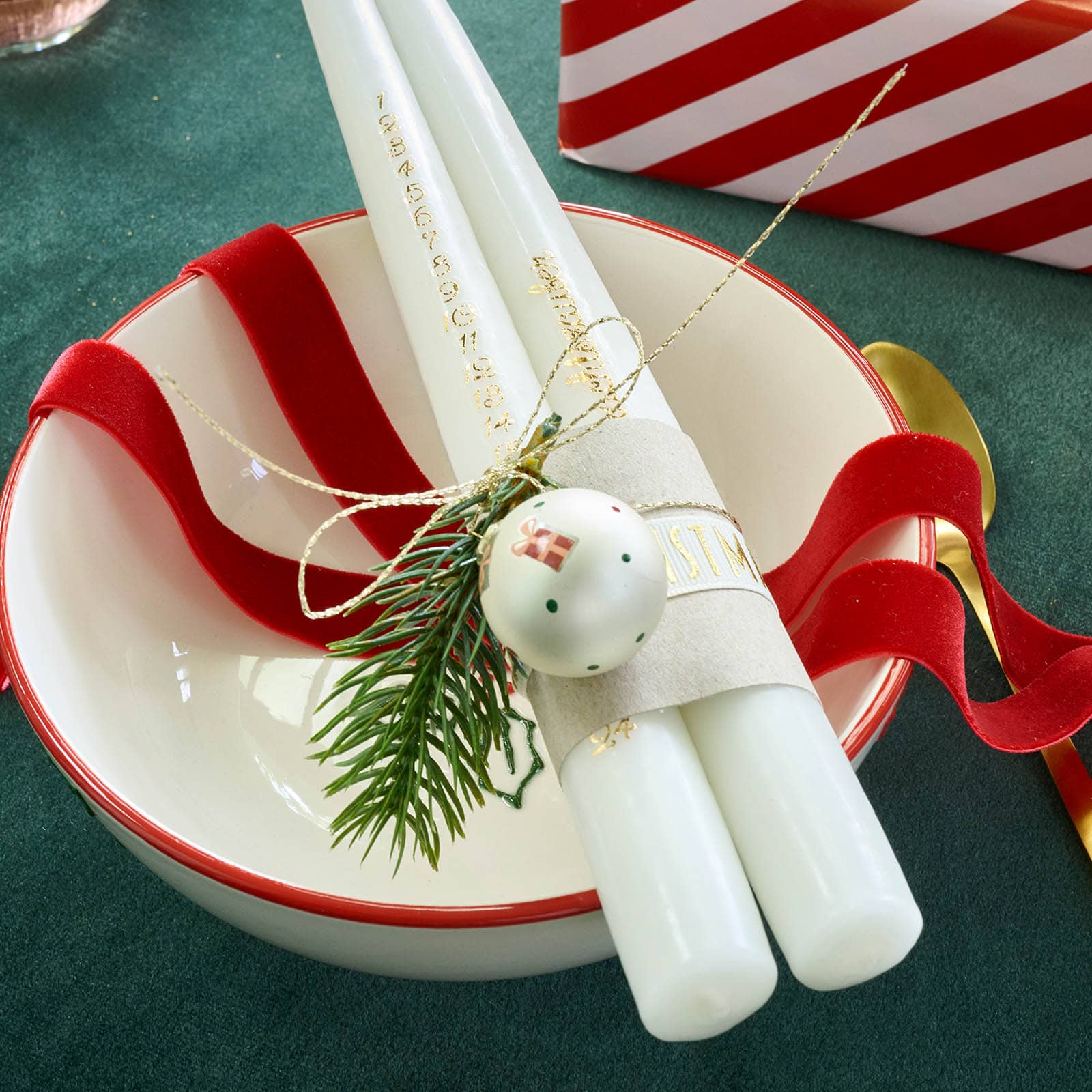 Glas-Weihnachtskugel Mini