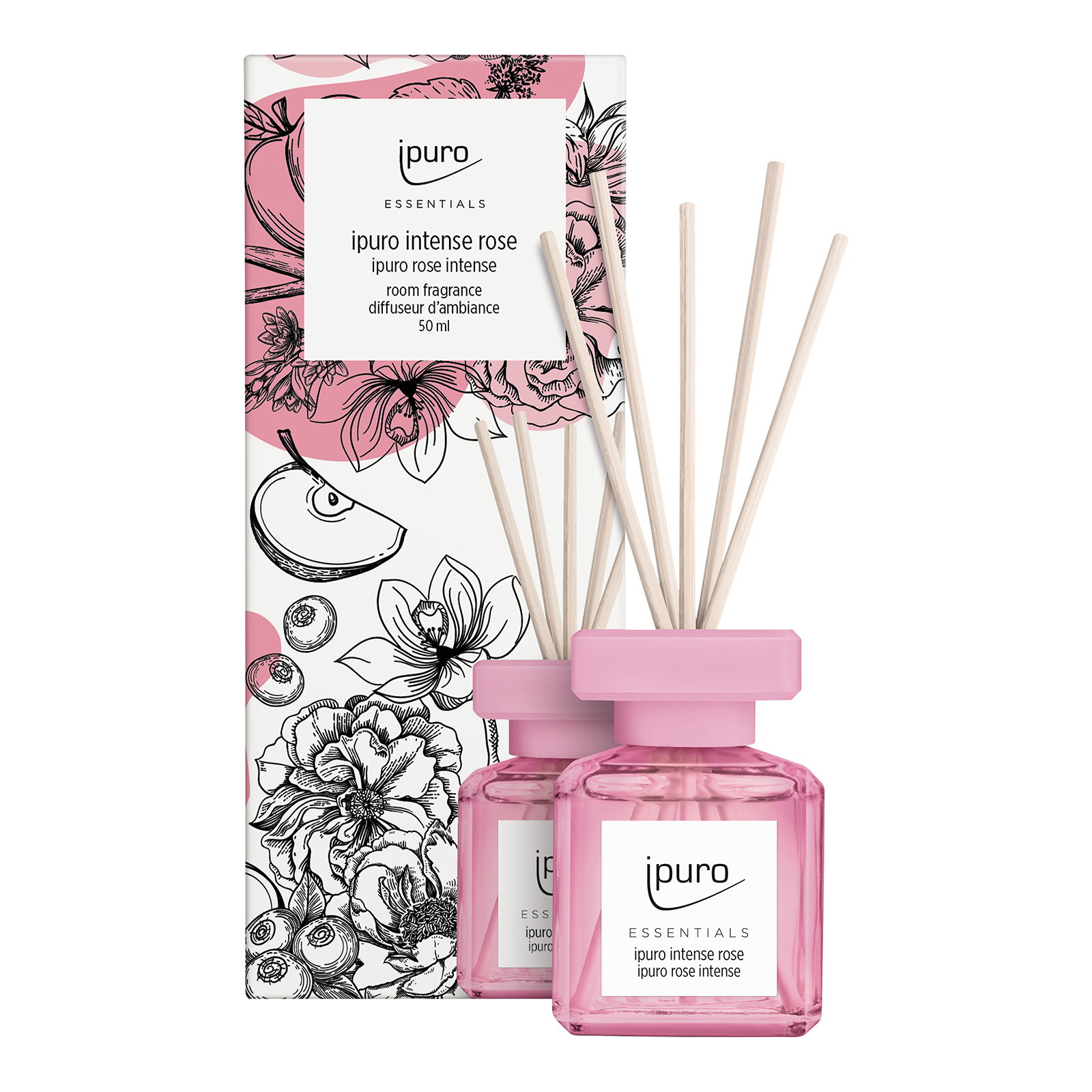 ipuro ESSENTIALS Raumduft Intense Rose