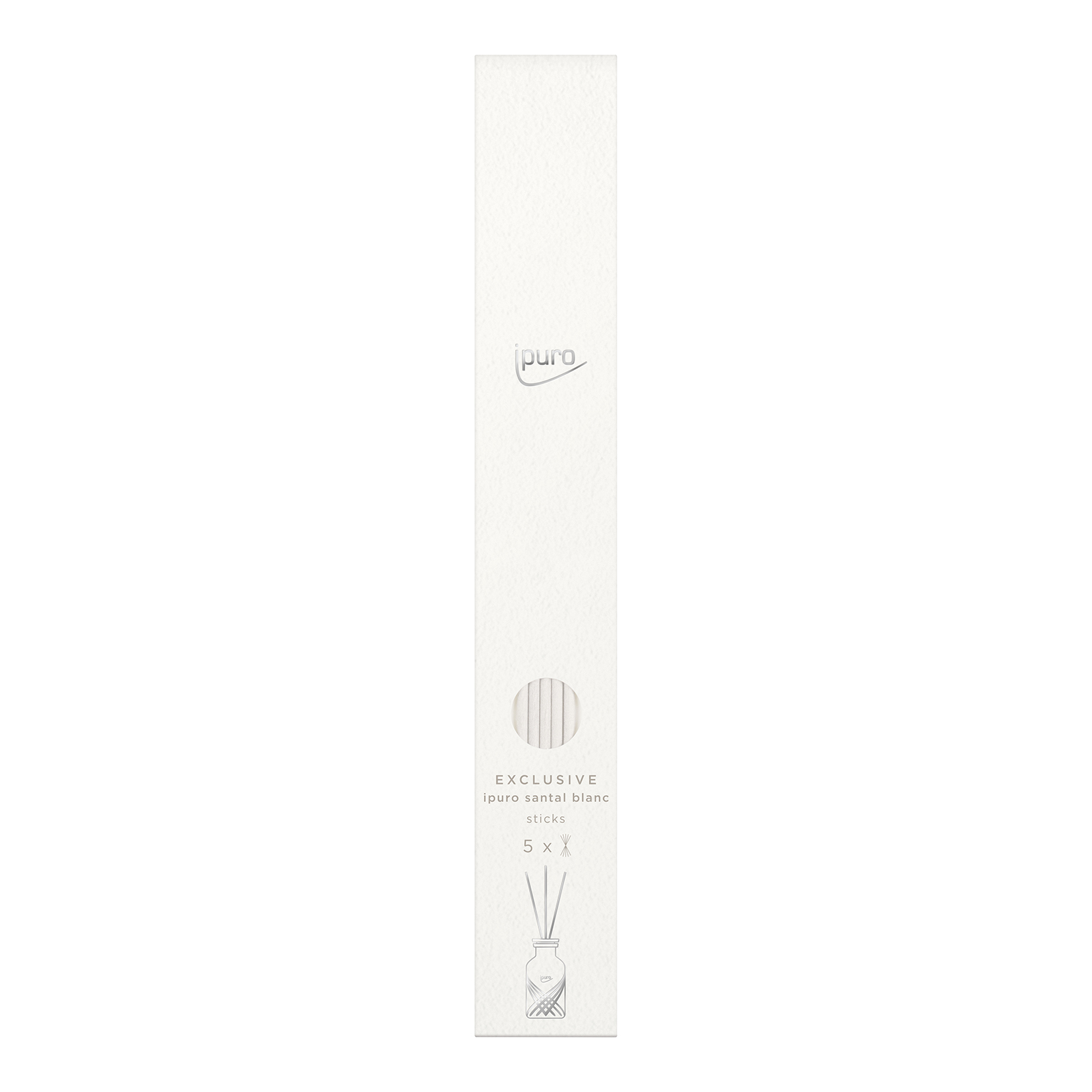 ipuro EXCLUSIVE Sticks Santal Blanc für 240 ml-Raumdüfte