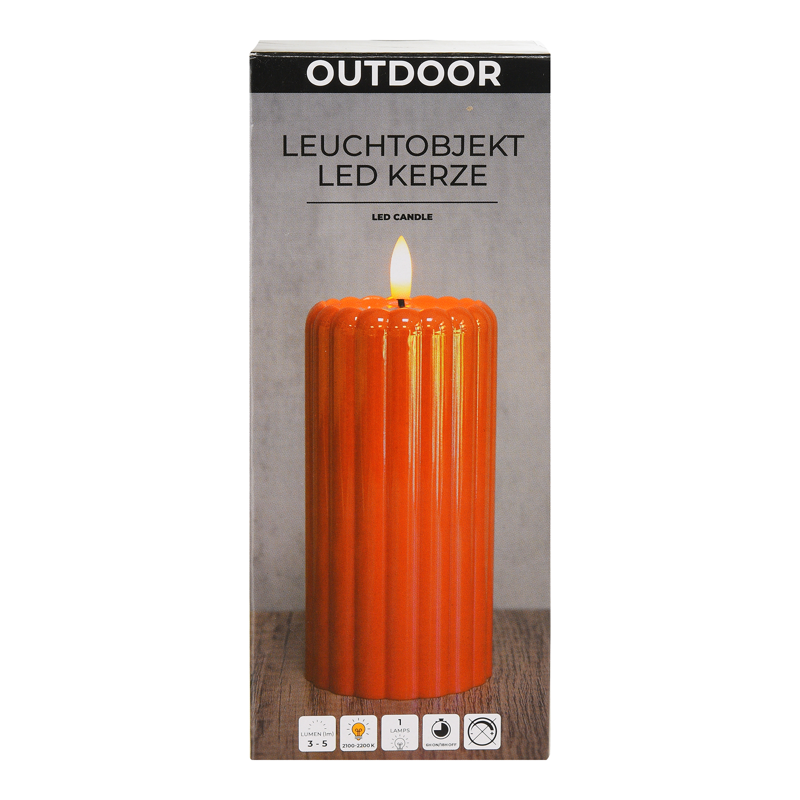 Outdoor-LED-Kerze