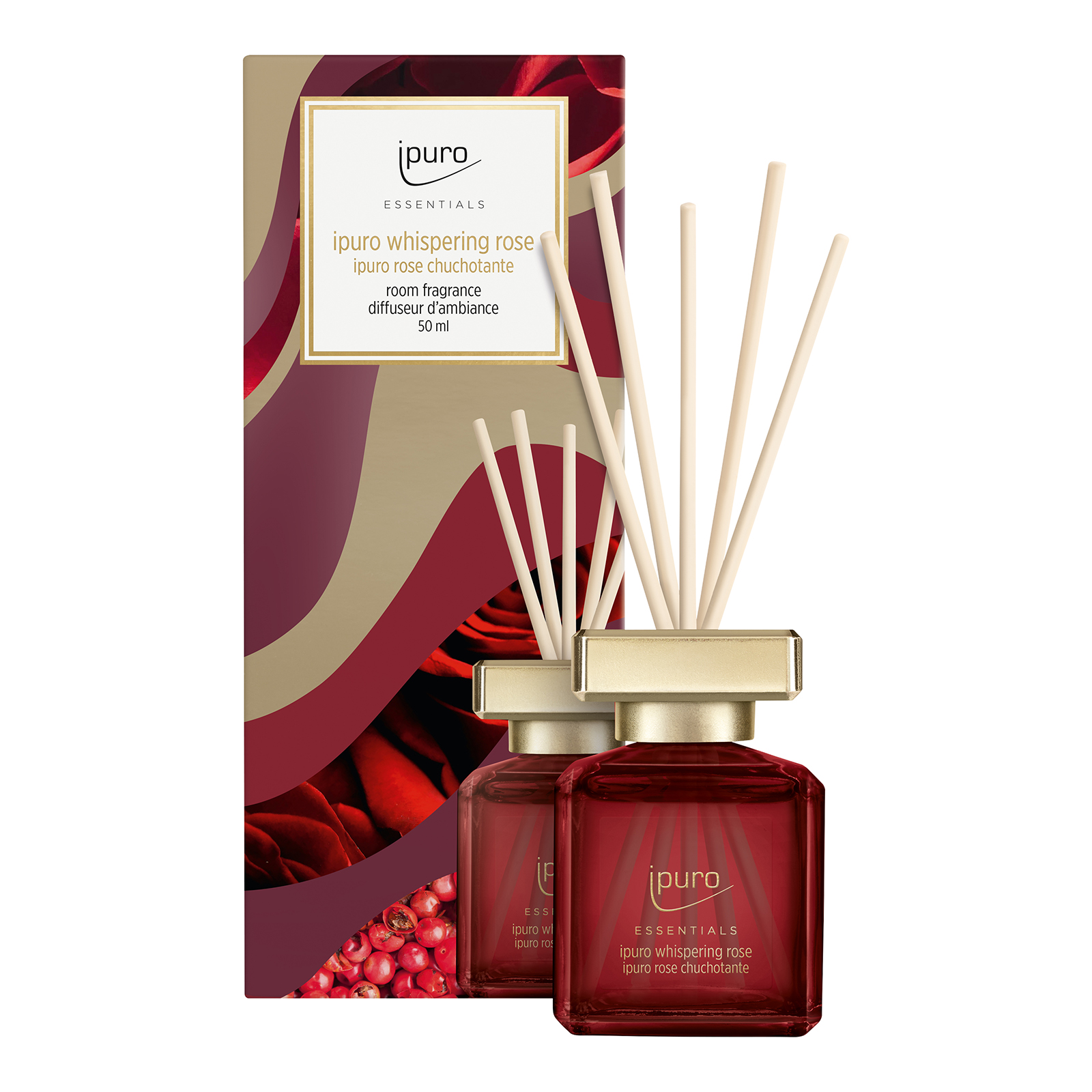 ipuro ESSENTIALS Raumduft Whispering Rose
