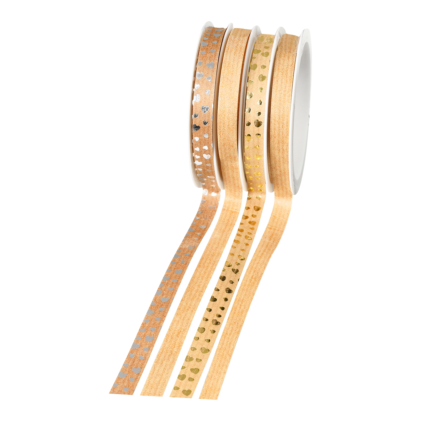 Geschenkband-Set Herzchen