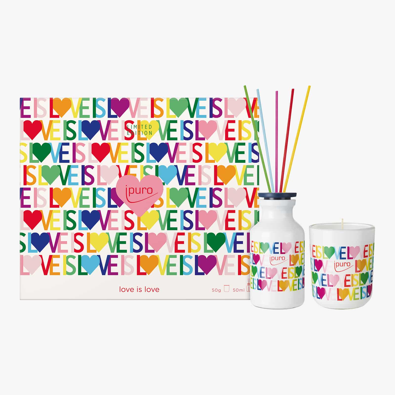 LIMITED EDITION Geschenk-Set love is love