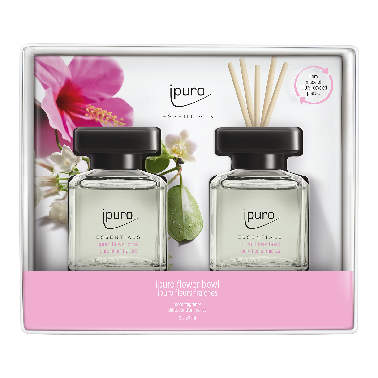 ipuro ESSENTIALS Raumduft-Set Flower Bowl