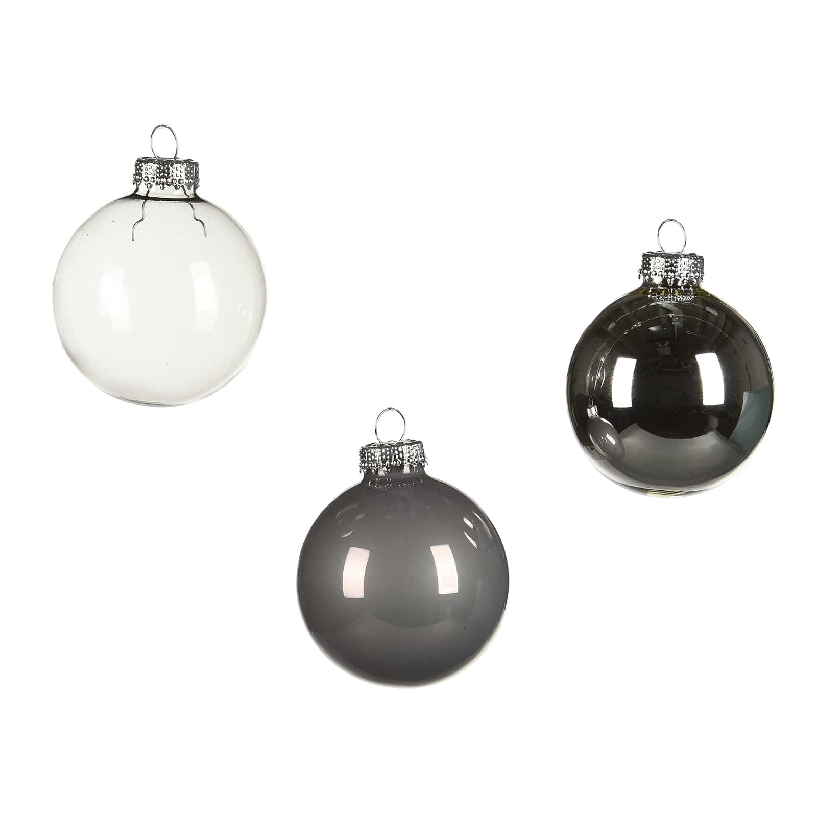 Glas-Weihnachtskugel-Set