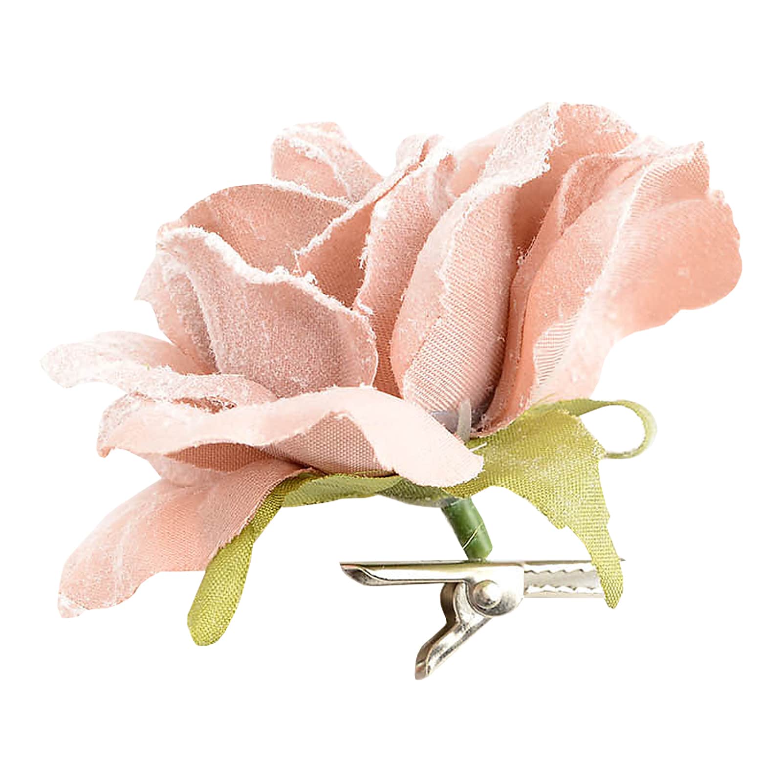 Kunstblume Rose auf Clip Kunstblume Rose auf Clip