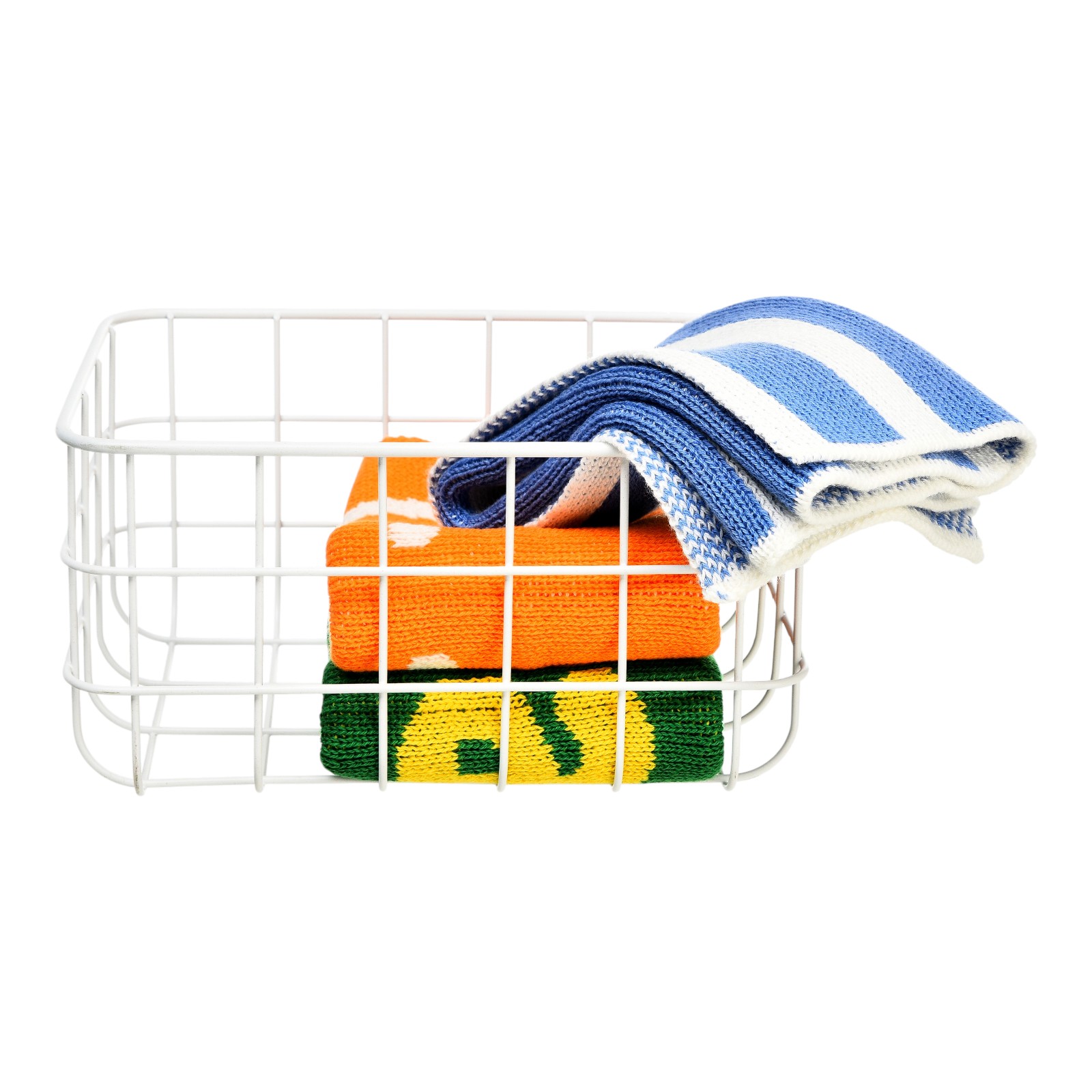 Spültuch-Set Lucky in Aufbewahrungskorb