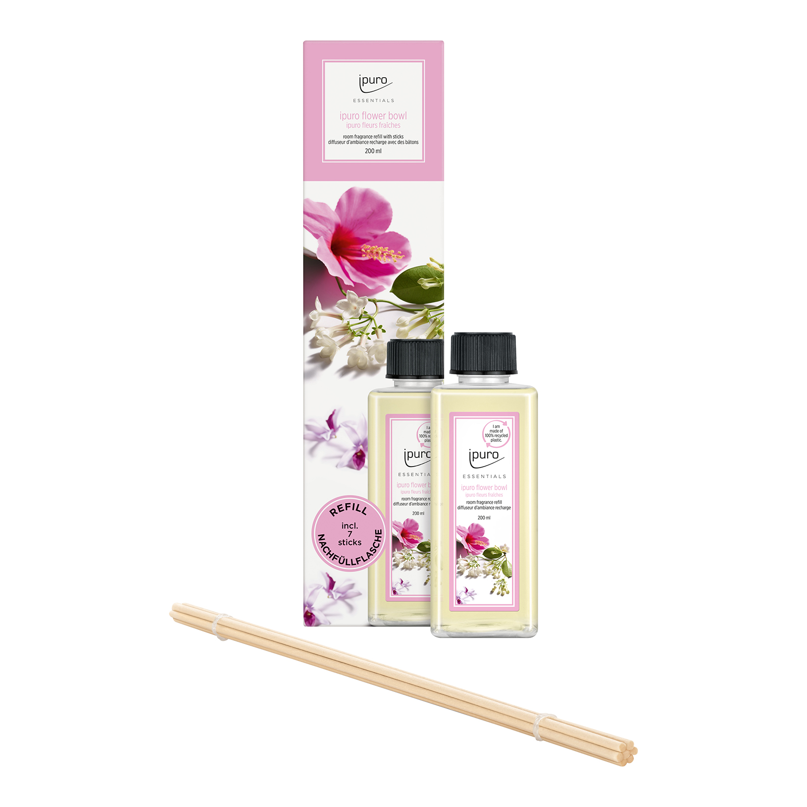 ipuro ESSENTIALS Nachfüllpack Raumduft Flower Bowl
