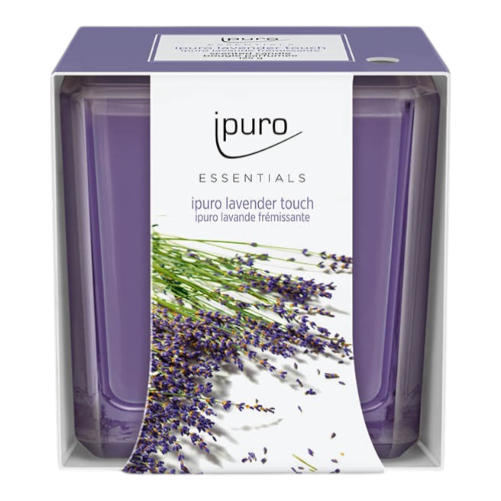 ipuro ESSENTIALS Duftkerze Lavender Touch