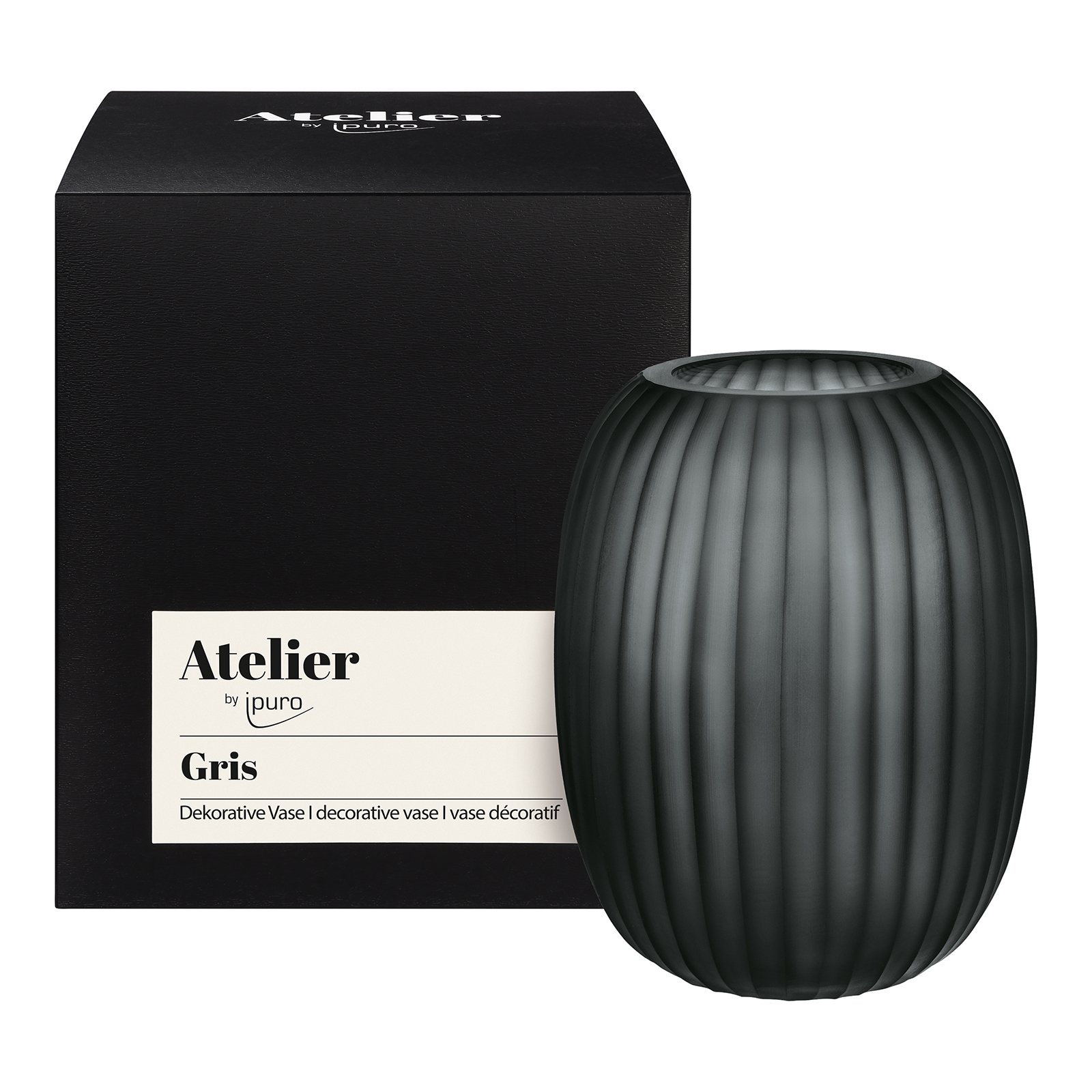 Atelier by Ipuro Vase Gris