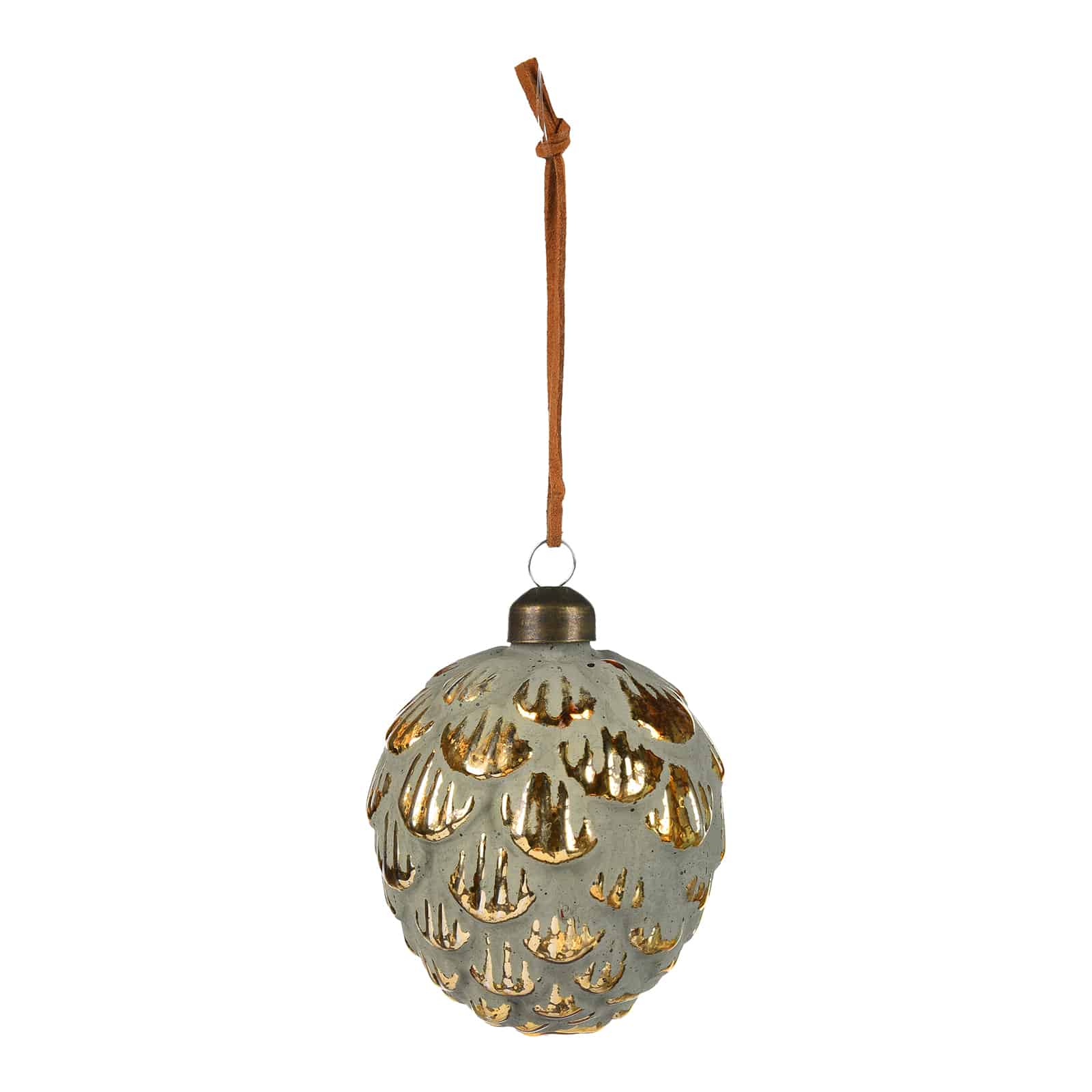Glas-Baumschmuck Zapfen