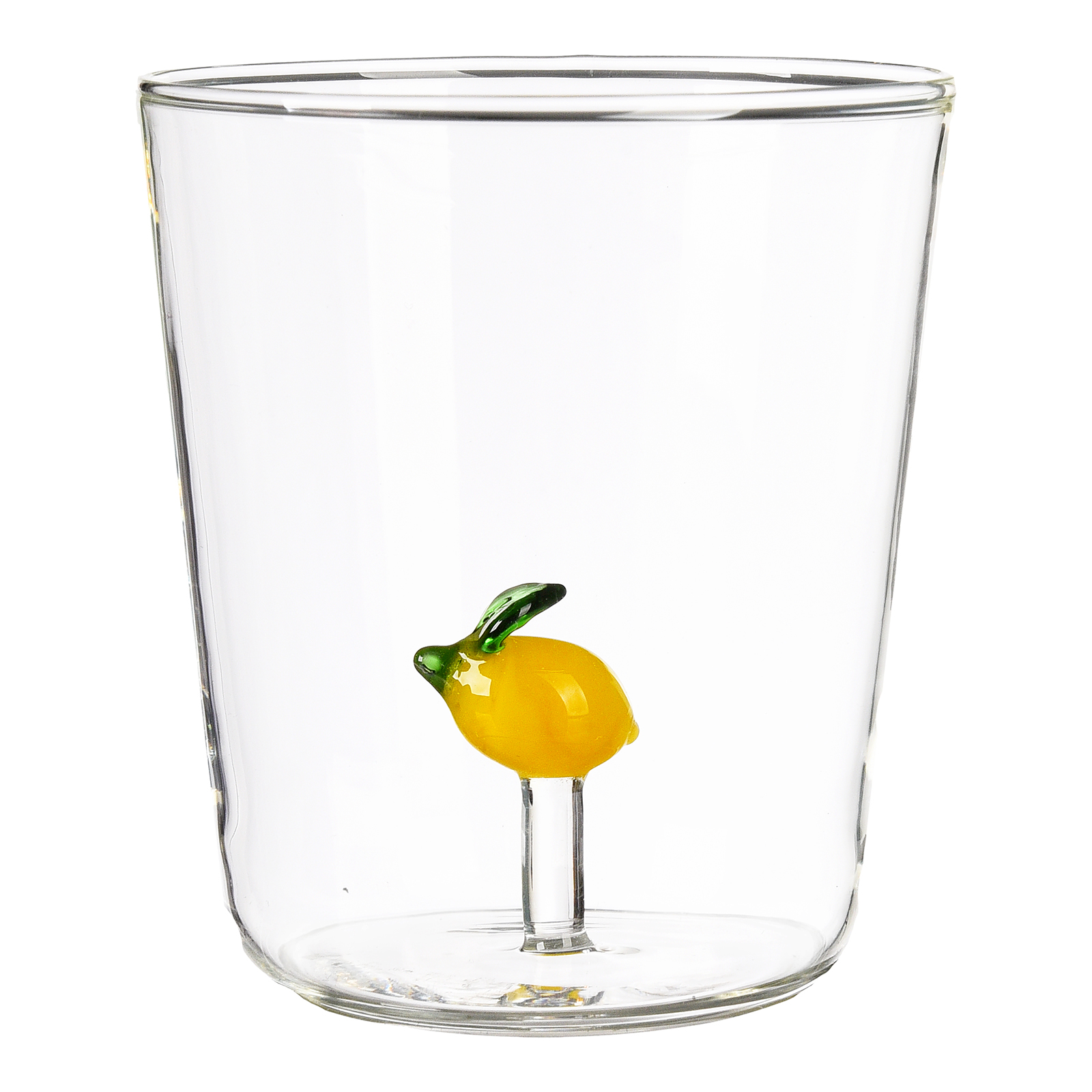 Wasserglas Zitrone