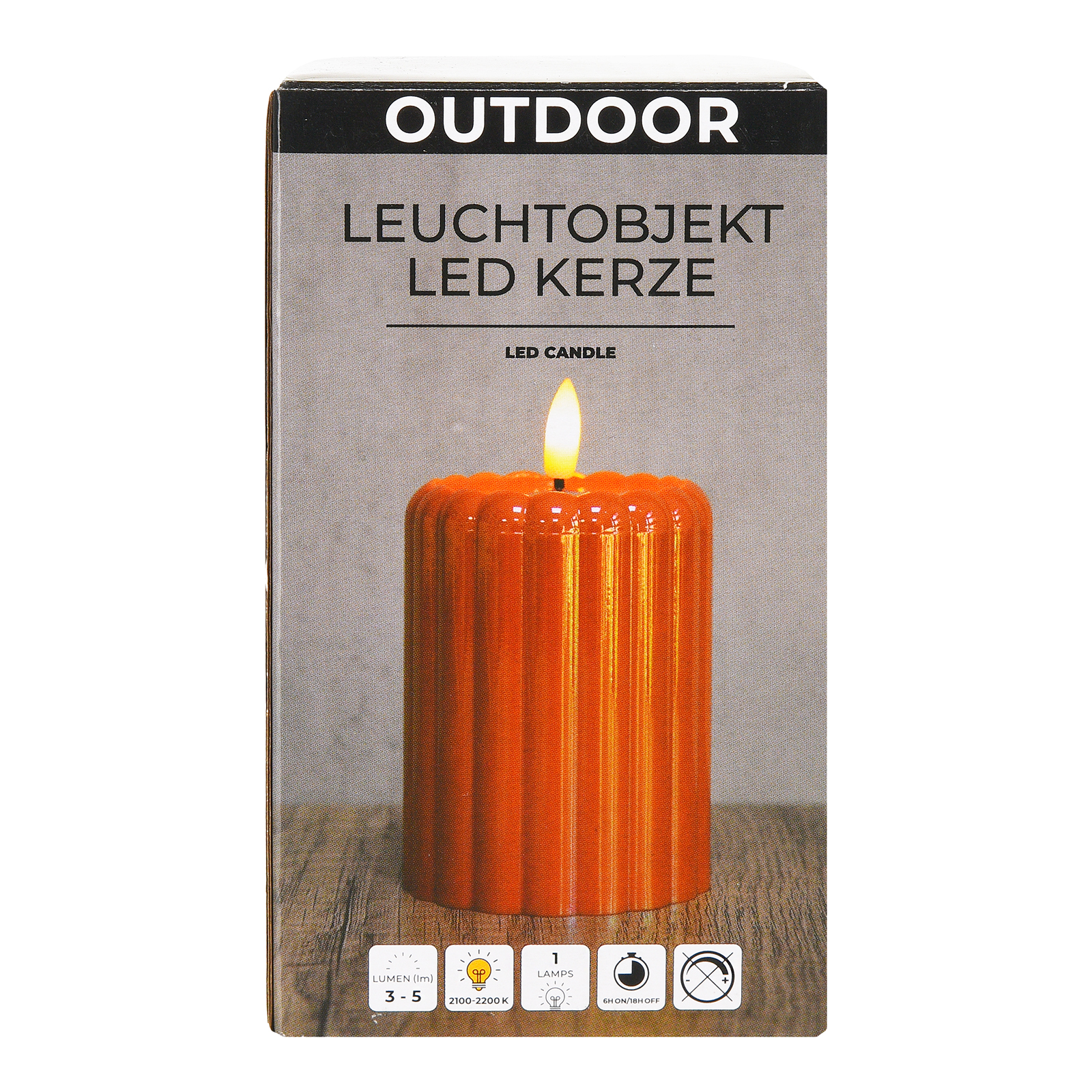 Outdoor-LED-Kerze