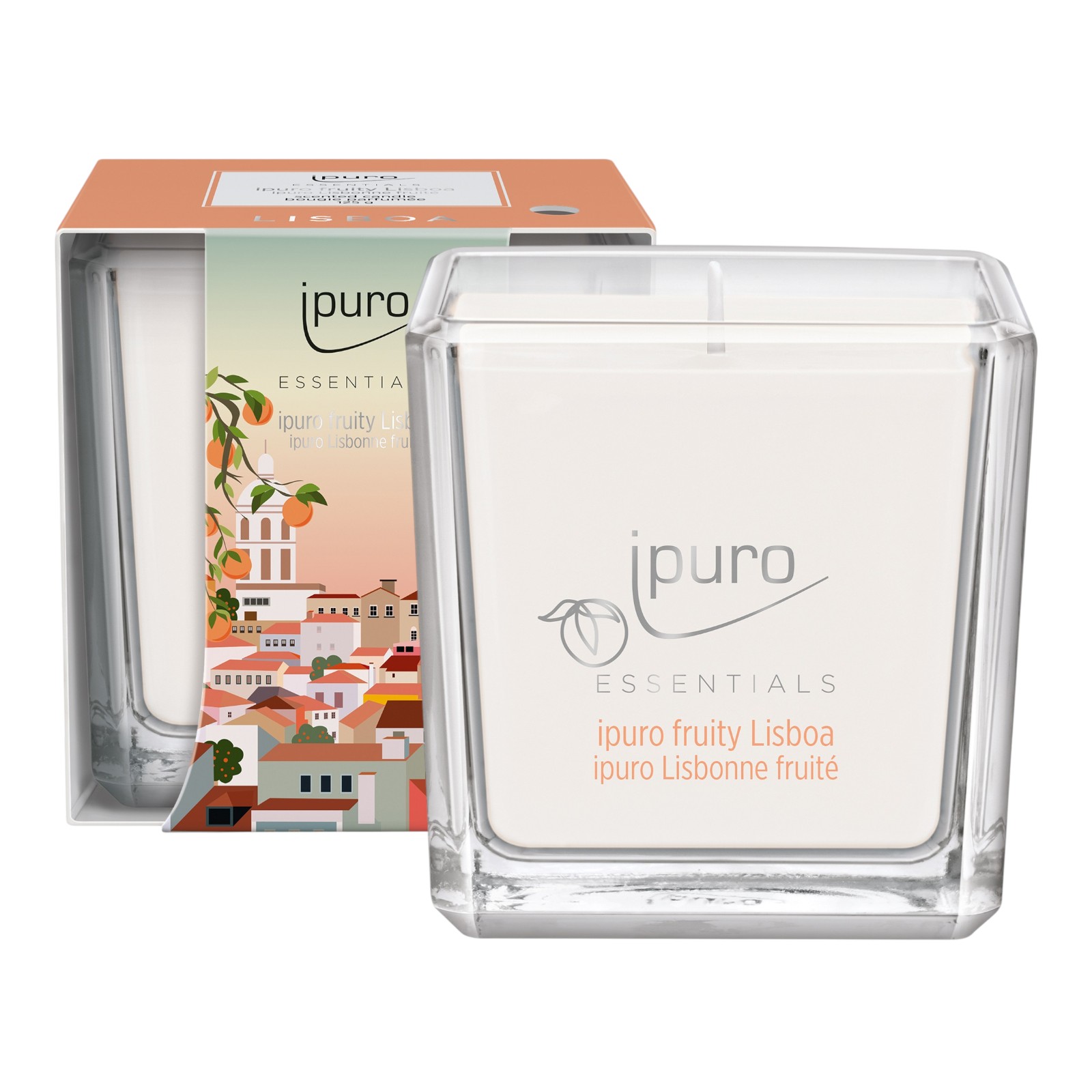 ipuro ESSENTIALS Duftkerze Fruity Lisboa