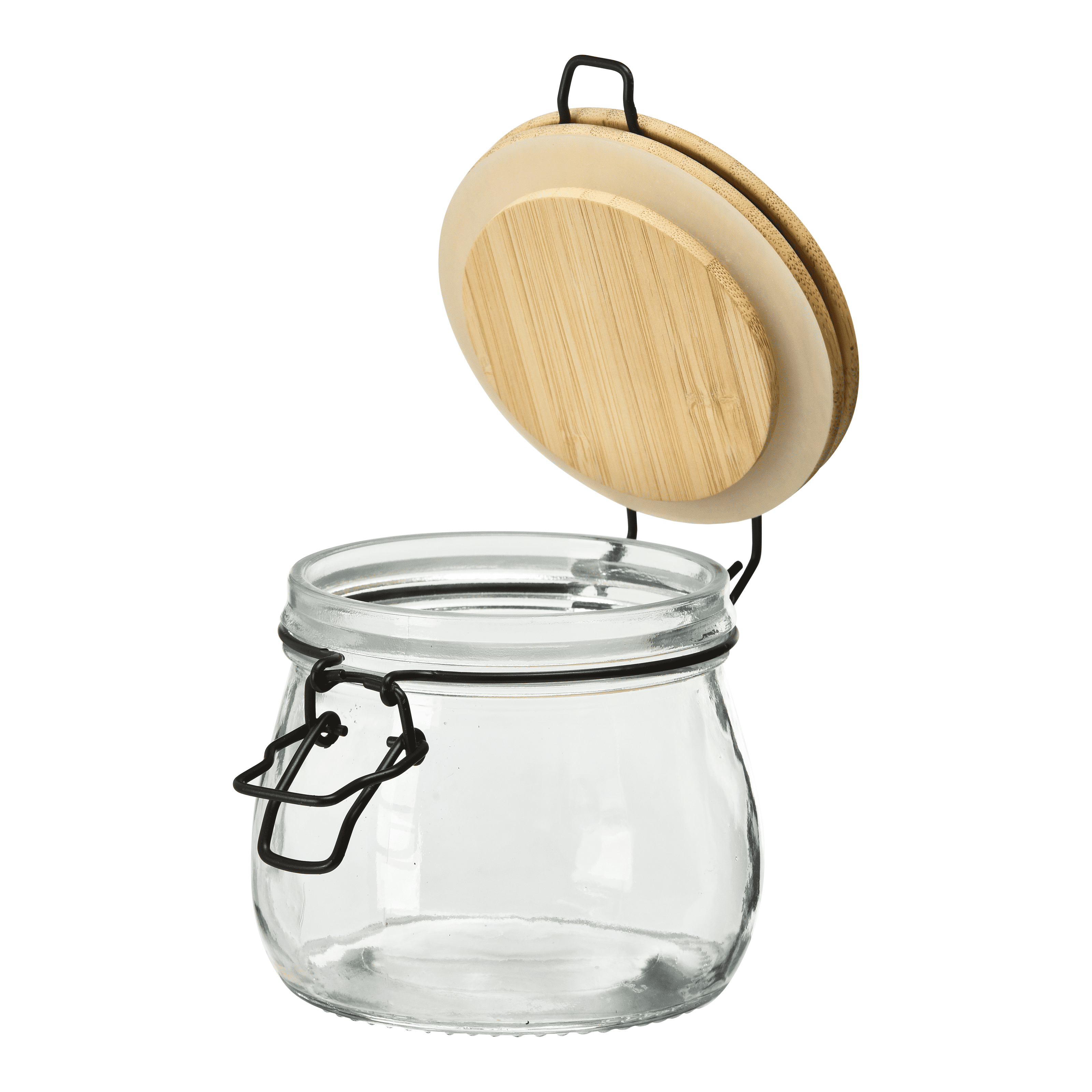 Cepewa Vorratsglas Bügelverschluss mit Deckel | Glas Kiefer Metall | Einmachglas Cepewa Vorratsglas Bügelverschluss mit Deckel | Glas Kiefer Metall | Einmachglas