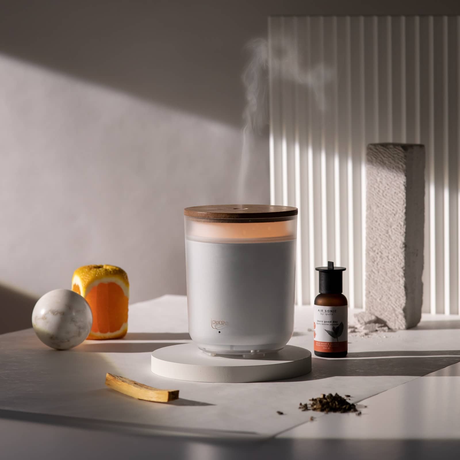 AIR SONIC Elektrischer Aroma-Diffusor Aroma Candle