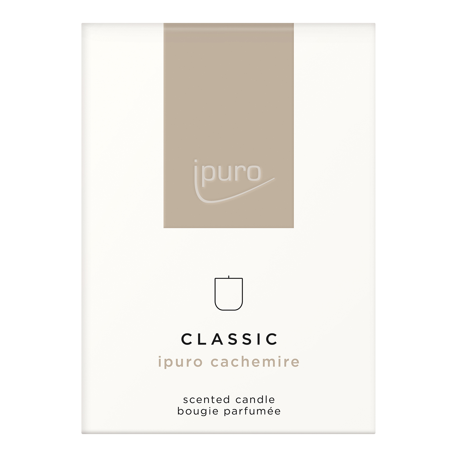 ipuro CLASSIC Duftkerze Cachemire