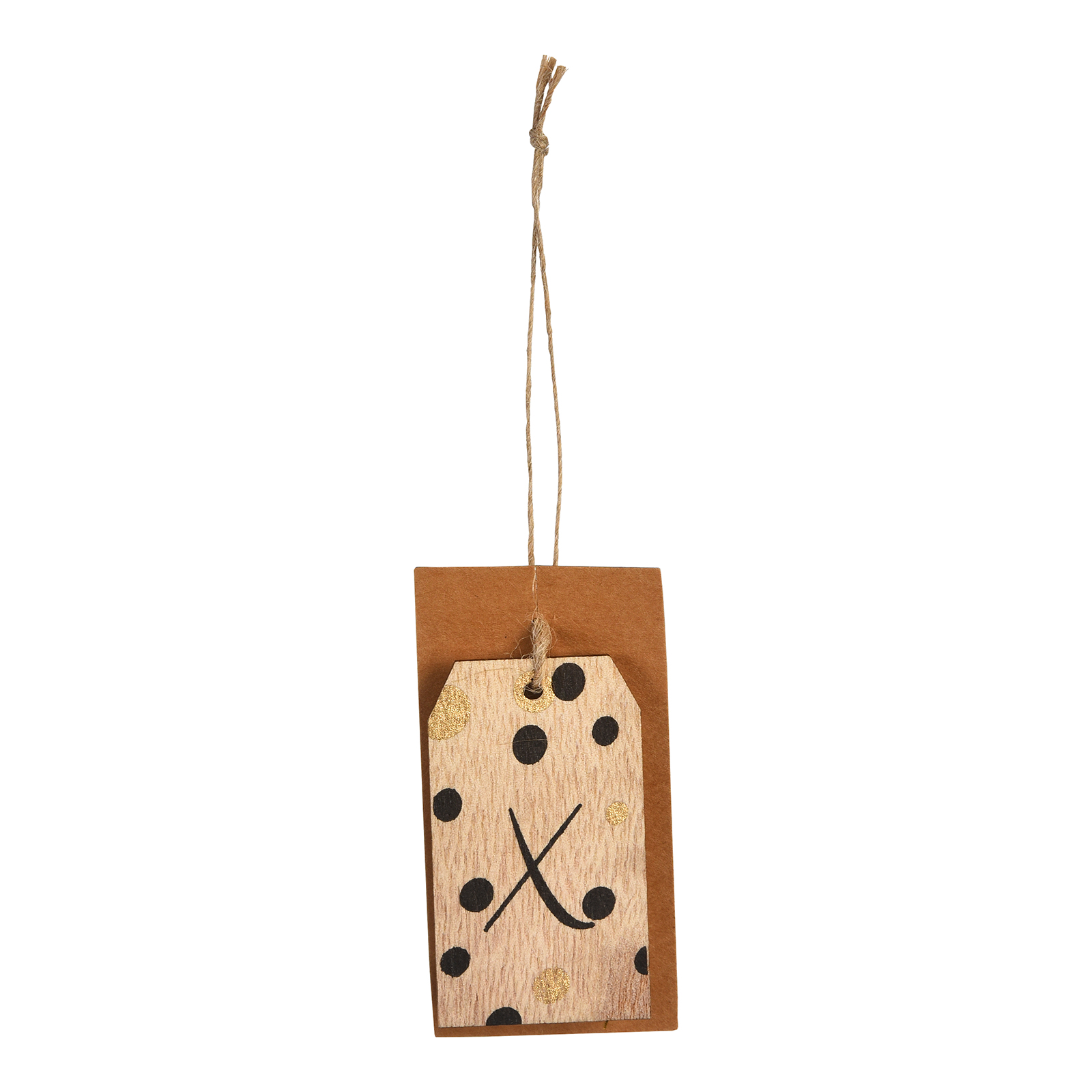 Geschenkanhänger X