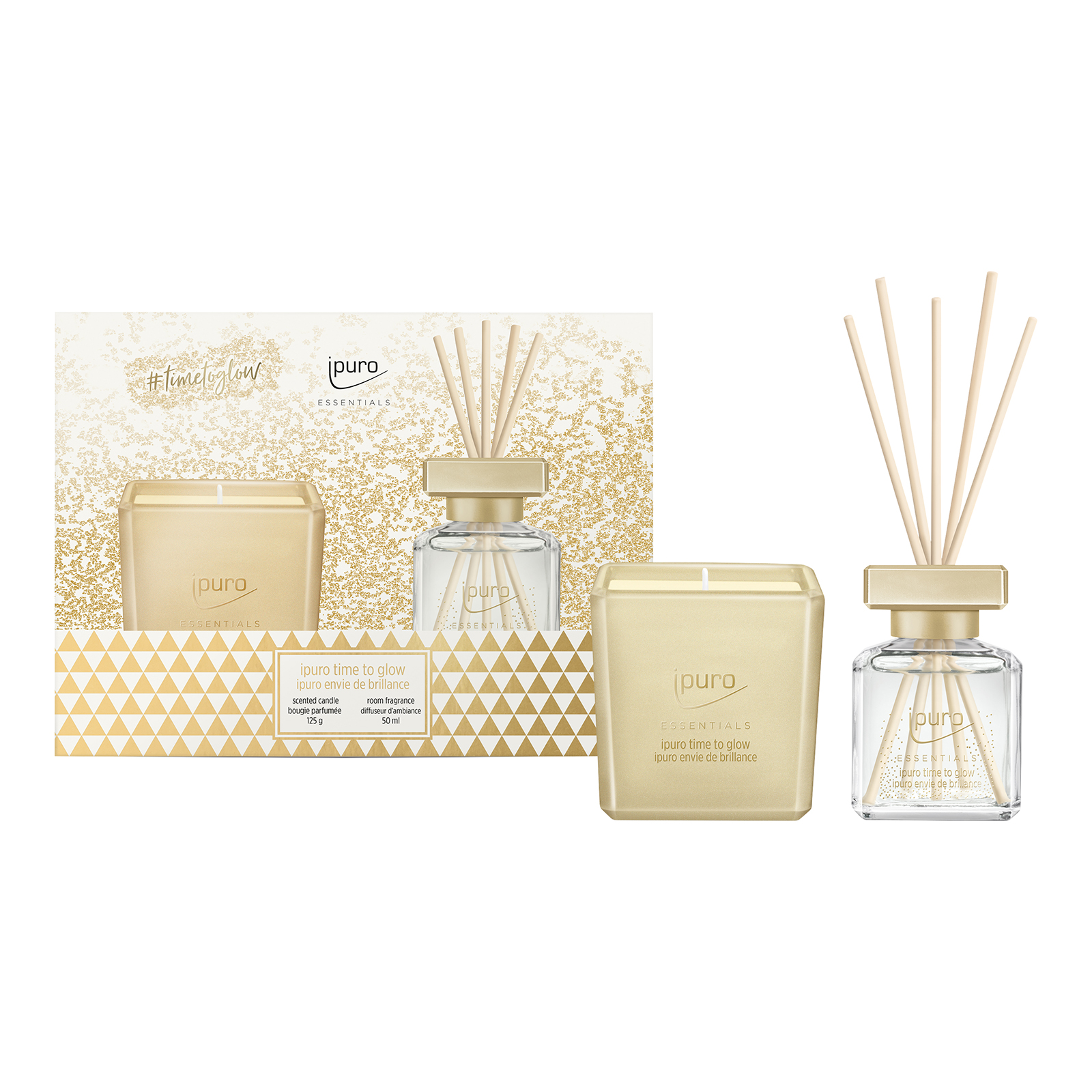 ipuro ESSENTIALS Geschenk-Set Time to Glow