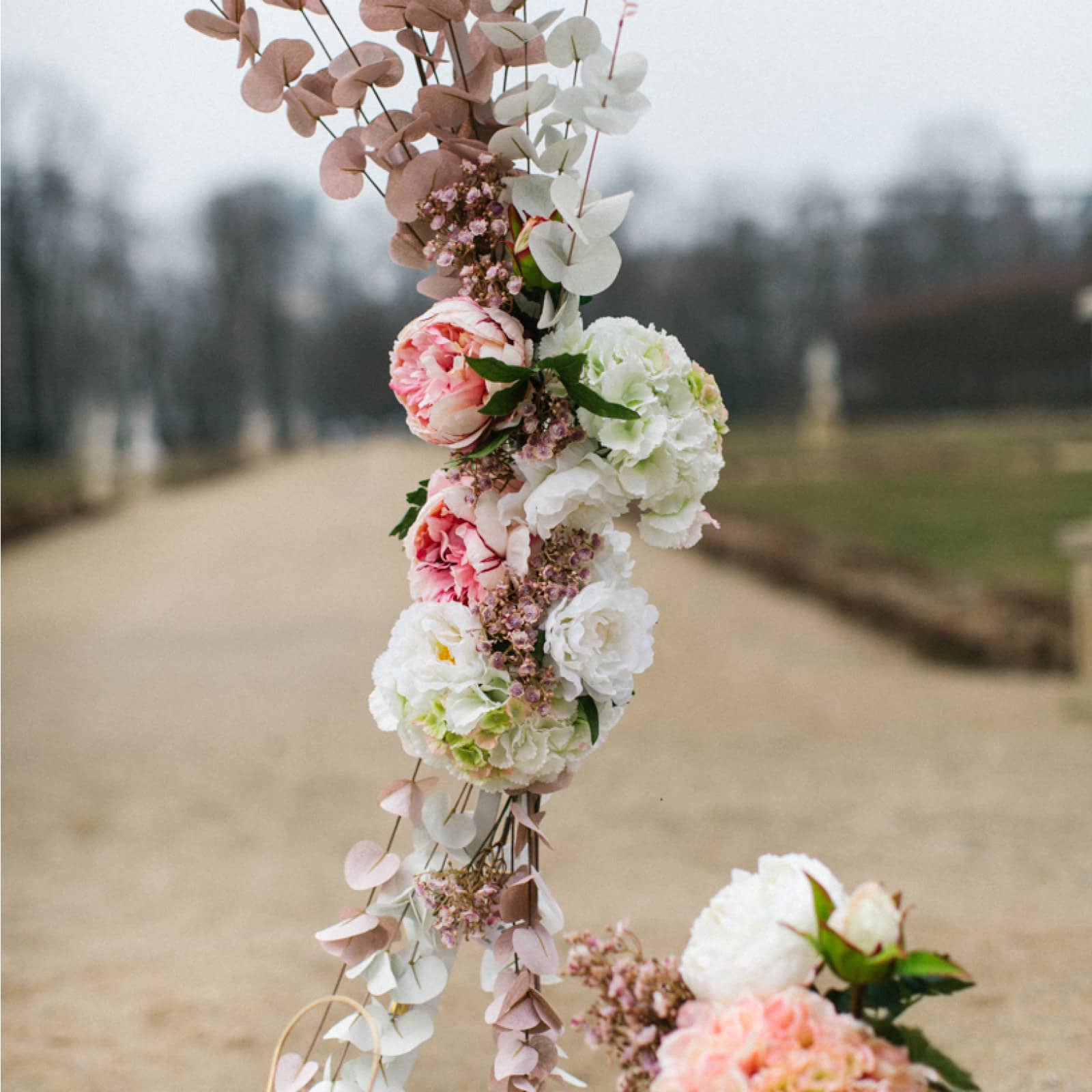 Kunstblume Hortensie