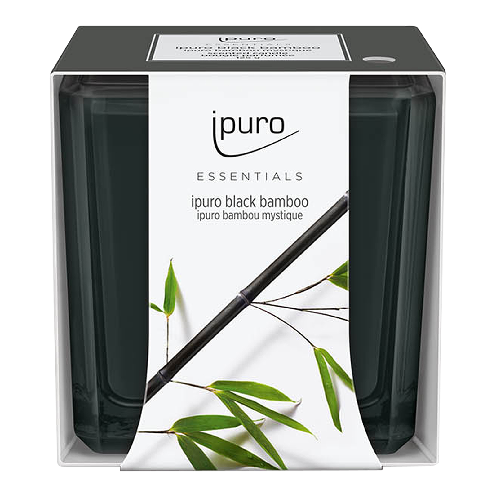 ipuro ESSENTIALS Duftkerze Black Bamboo