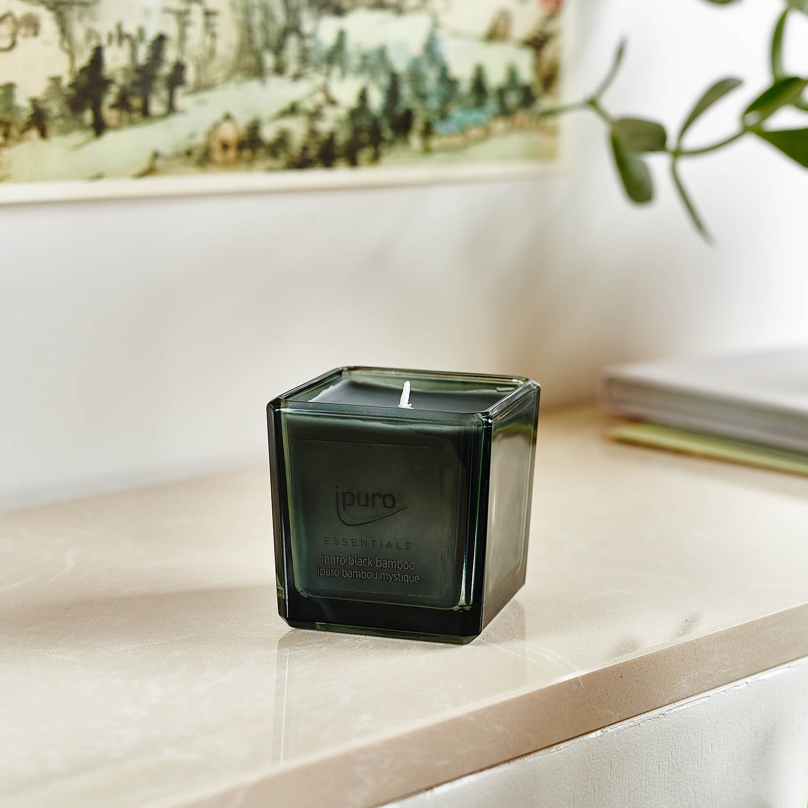 ipuro ESSENTIALS Duftkerze Black Bamboo