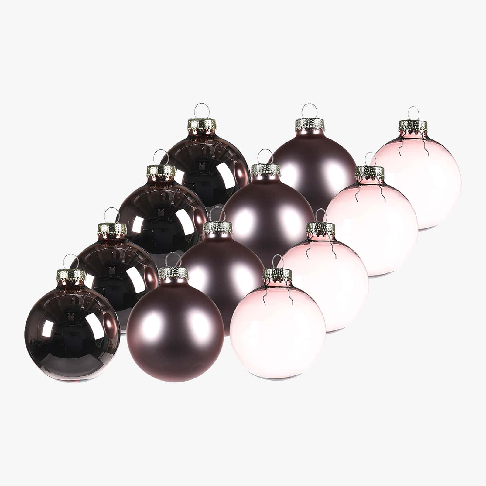 Glas-Weihnachtskugel-Set