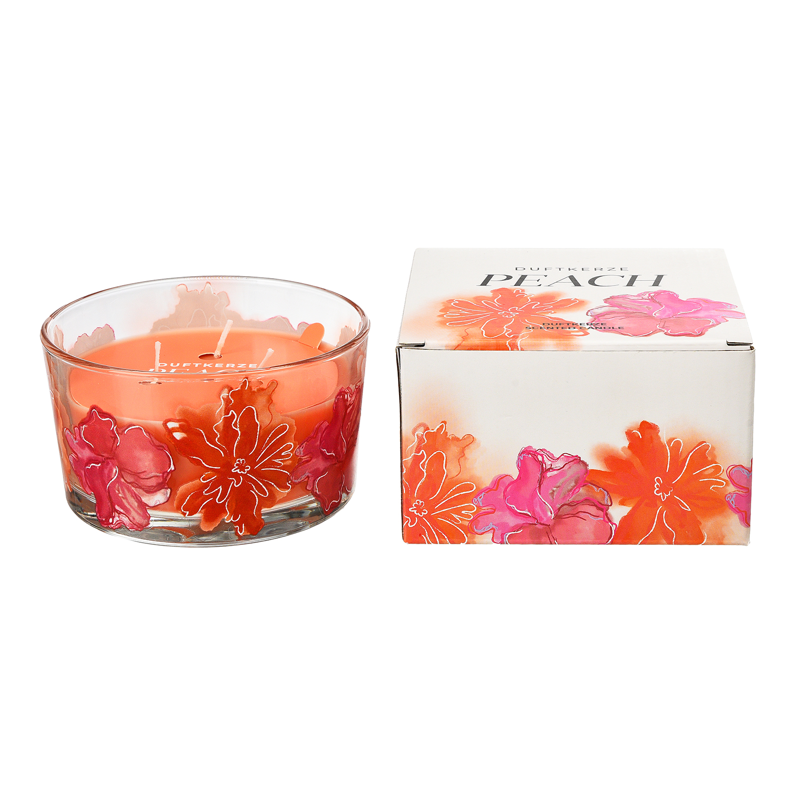 Duftkerze Pfirsich